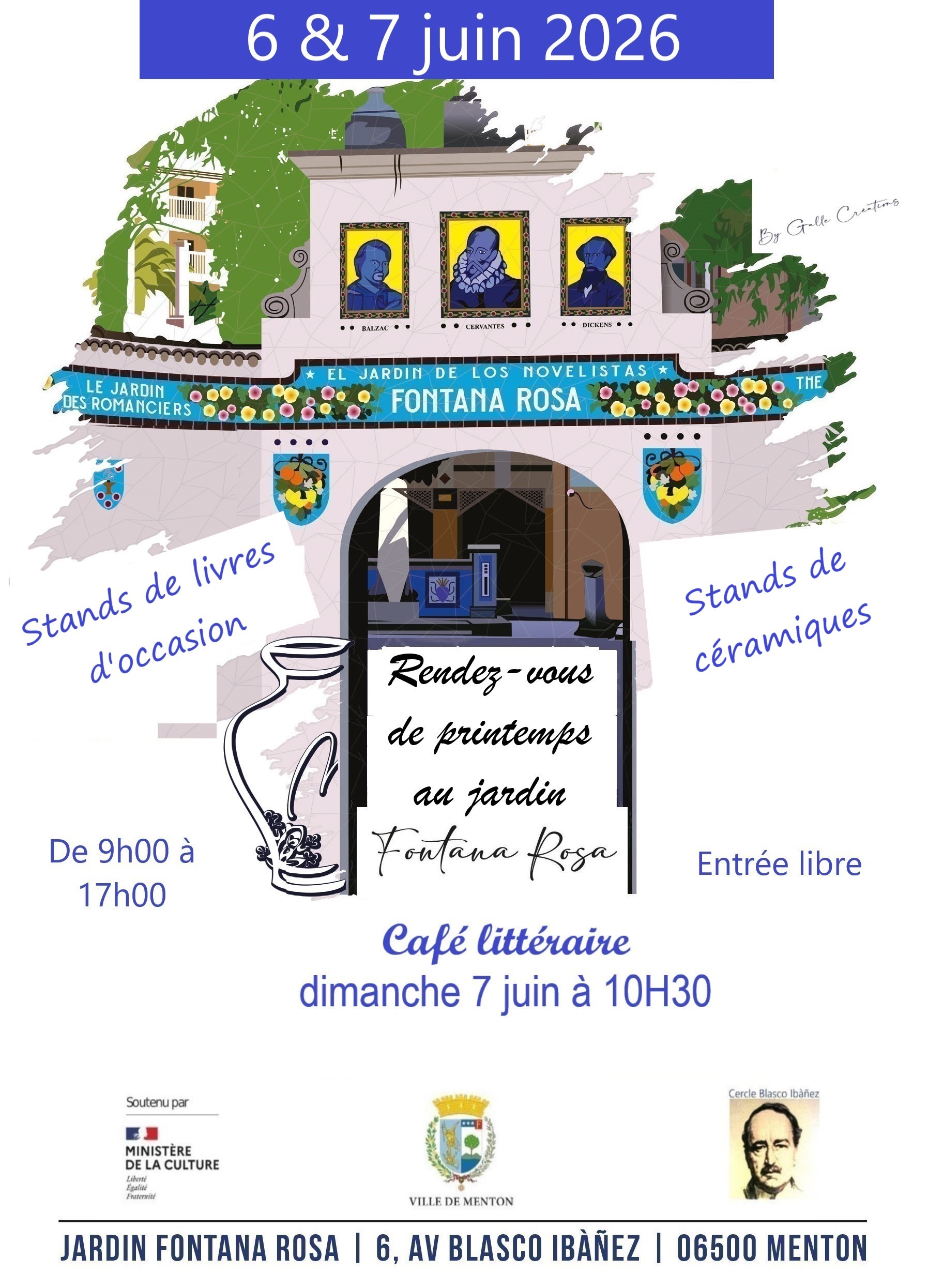 Week-end au jardin Fontana Rosa
