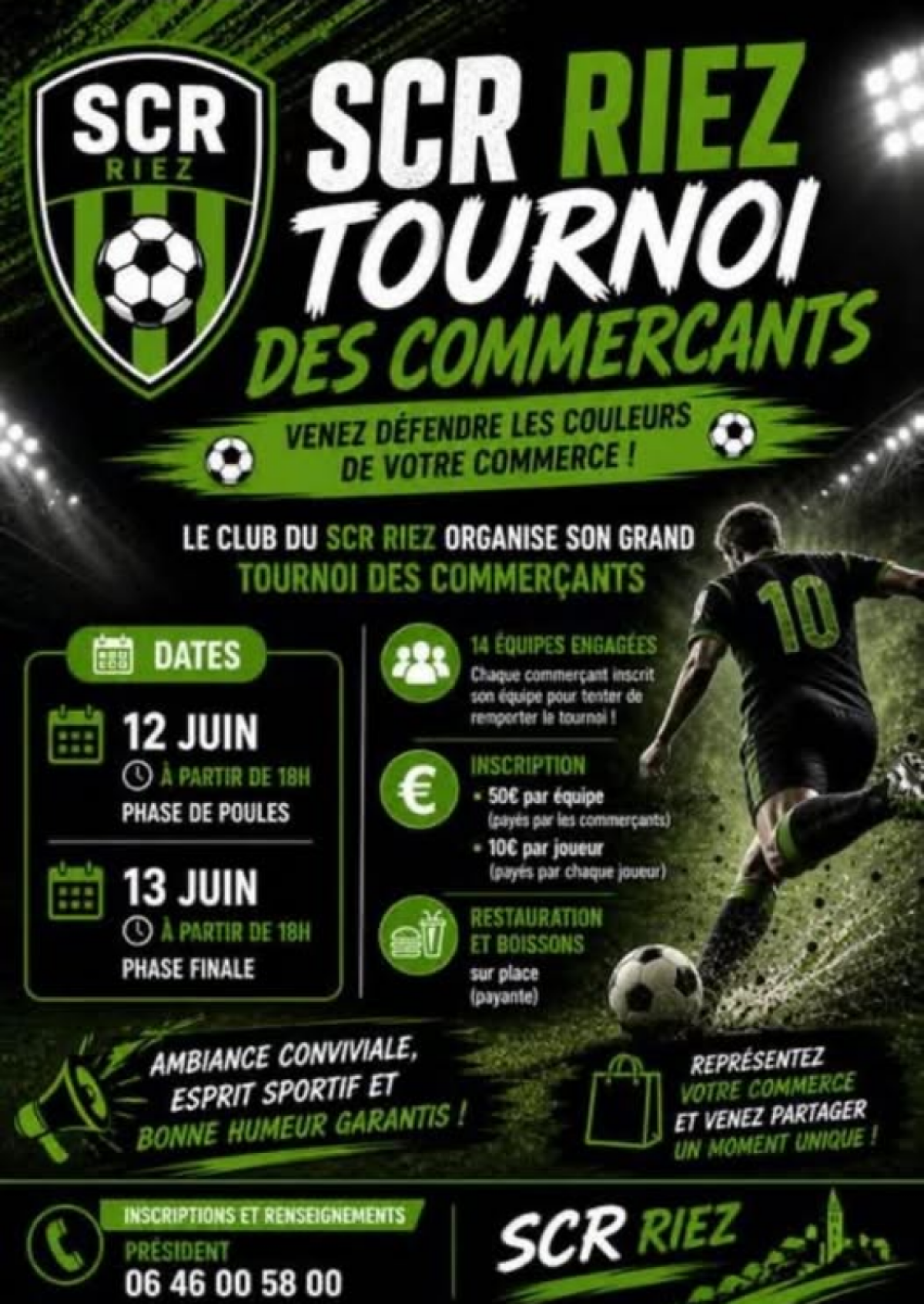Tournoi des Commer�ants � Sporting Club Riezois