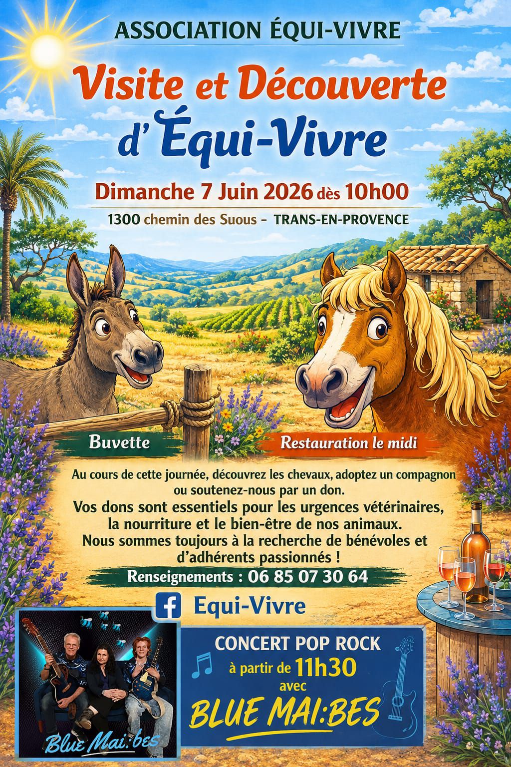 Visite et d�couverte d'Equi Vivre