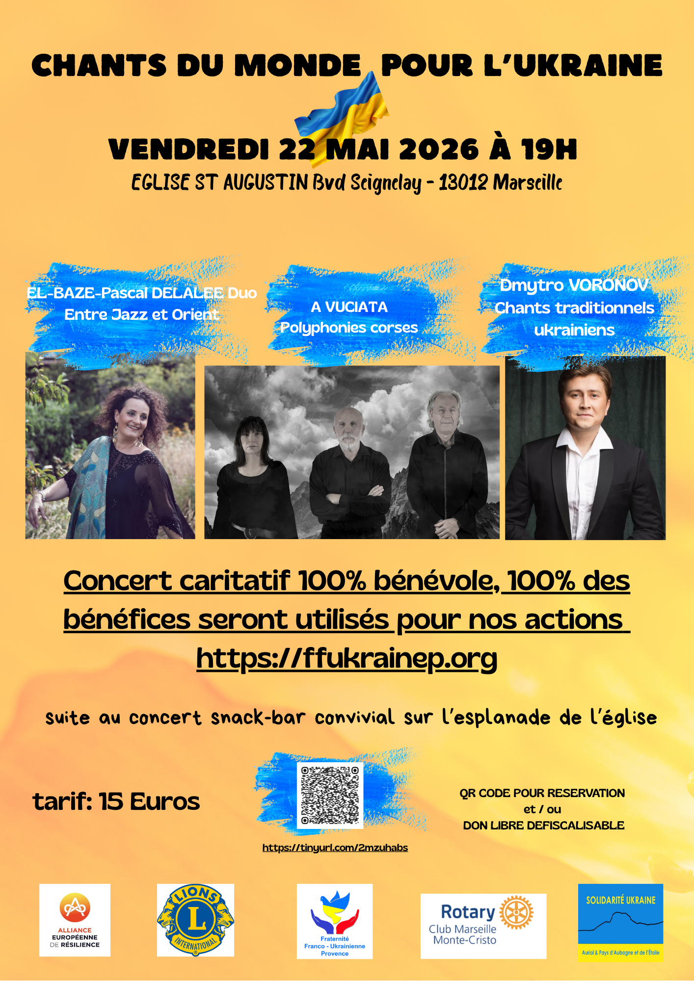 Chants du monde pour l'Ukraine