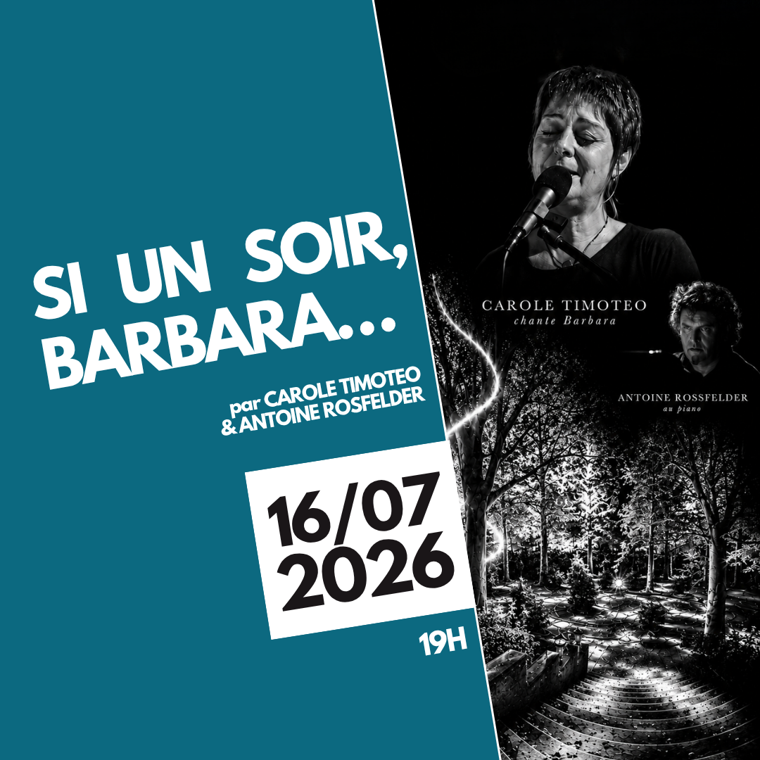 Concert : si un soir, Barbara� � Peyruis