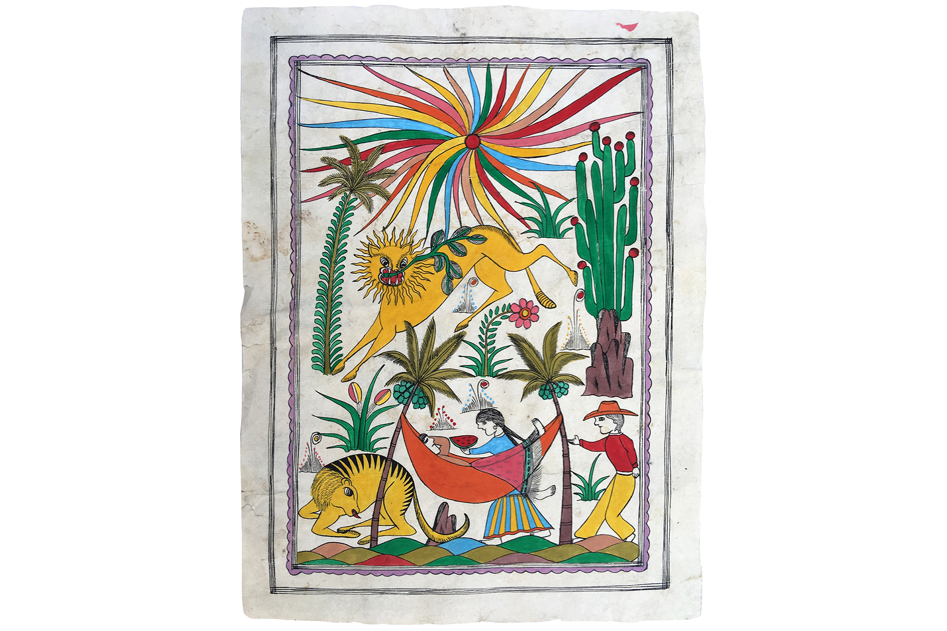 Exposition �clat(s) du Mexique - Le Tigre et la Lionne - Conte et traditions
