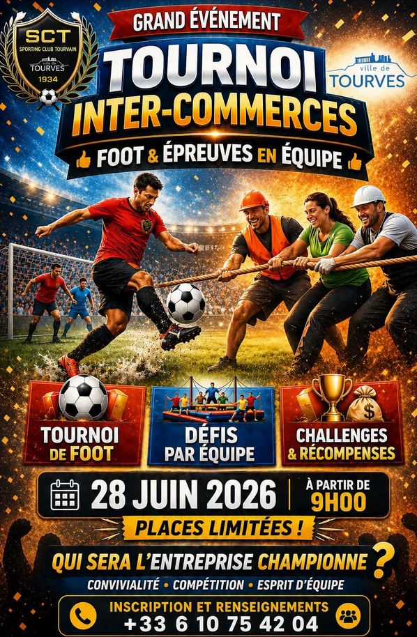 Tournoi de foot inter -commerces
