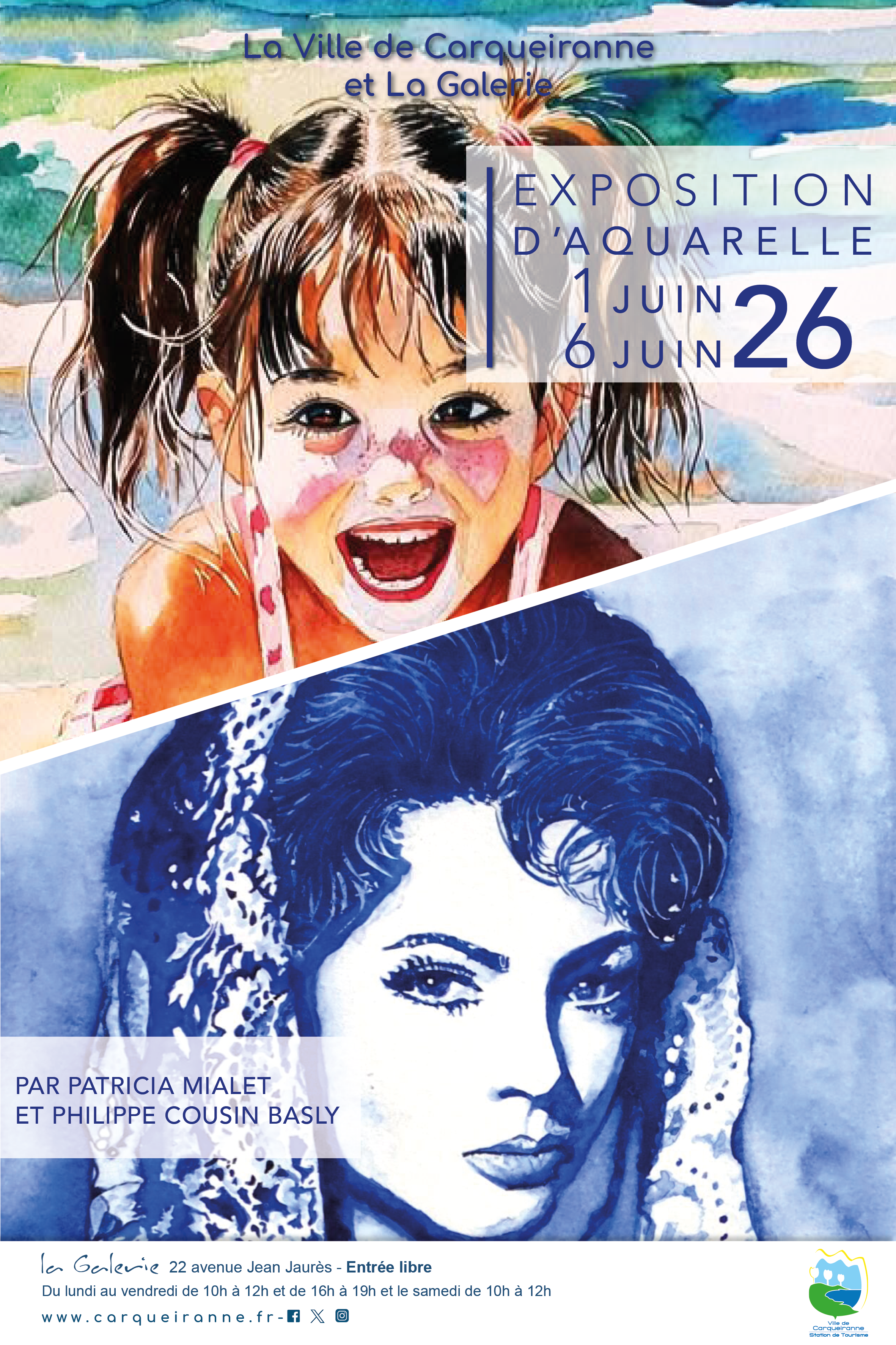 Exposition de Patricia Mialet et Philippe cousin Basly