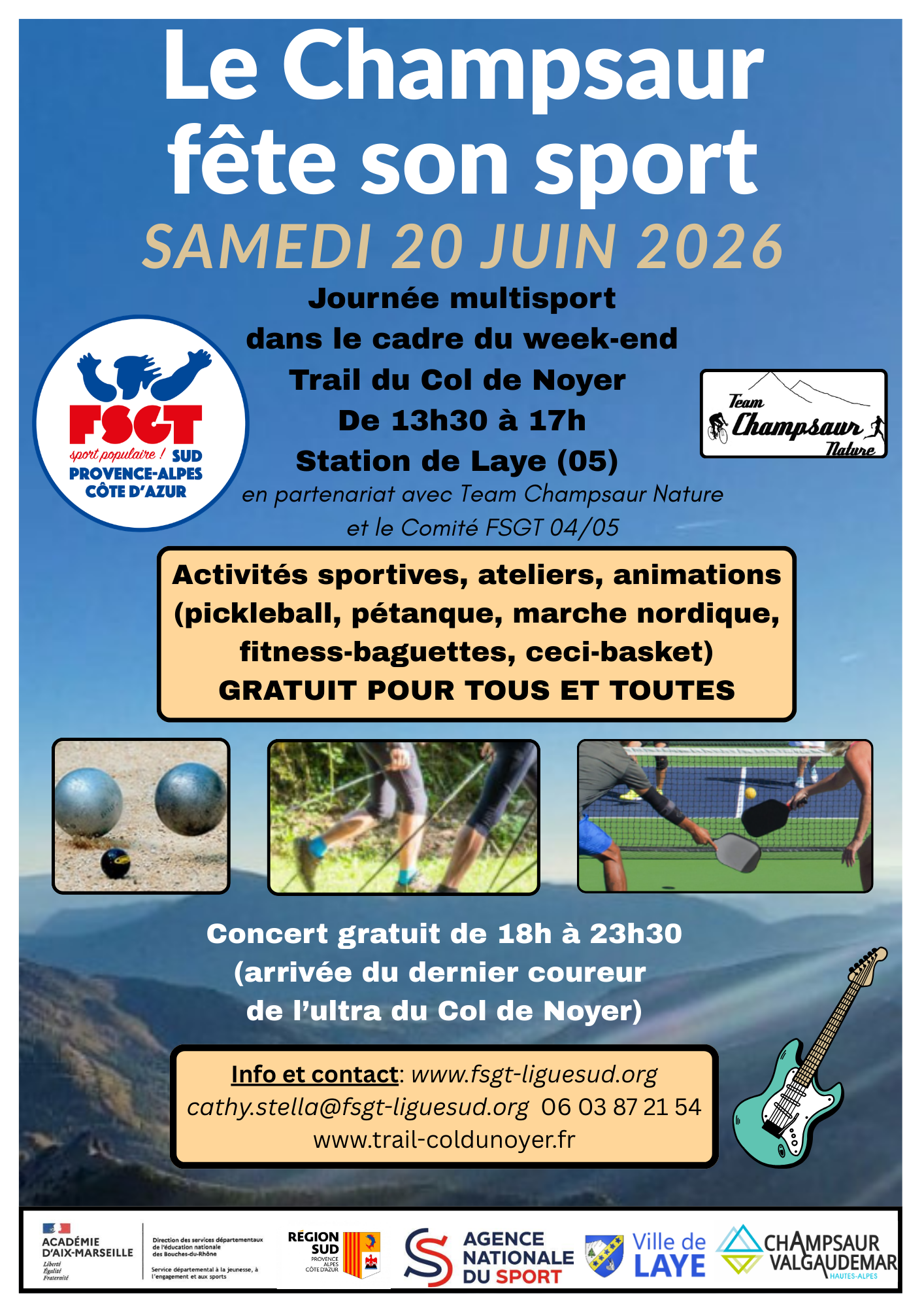 Le Champsaur fait son sport