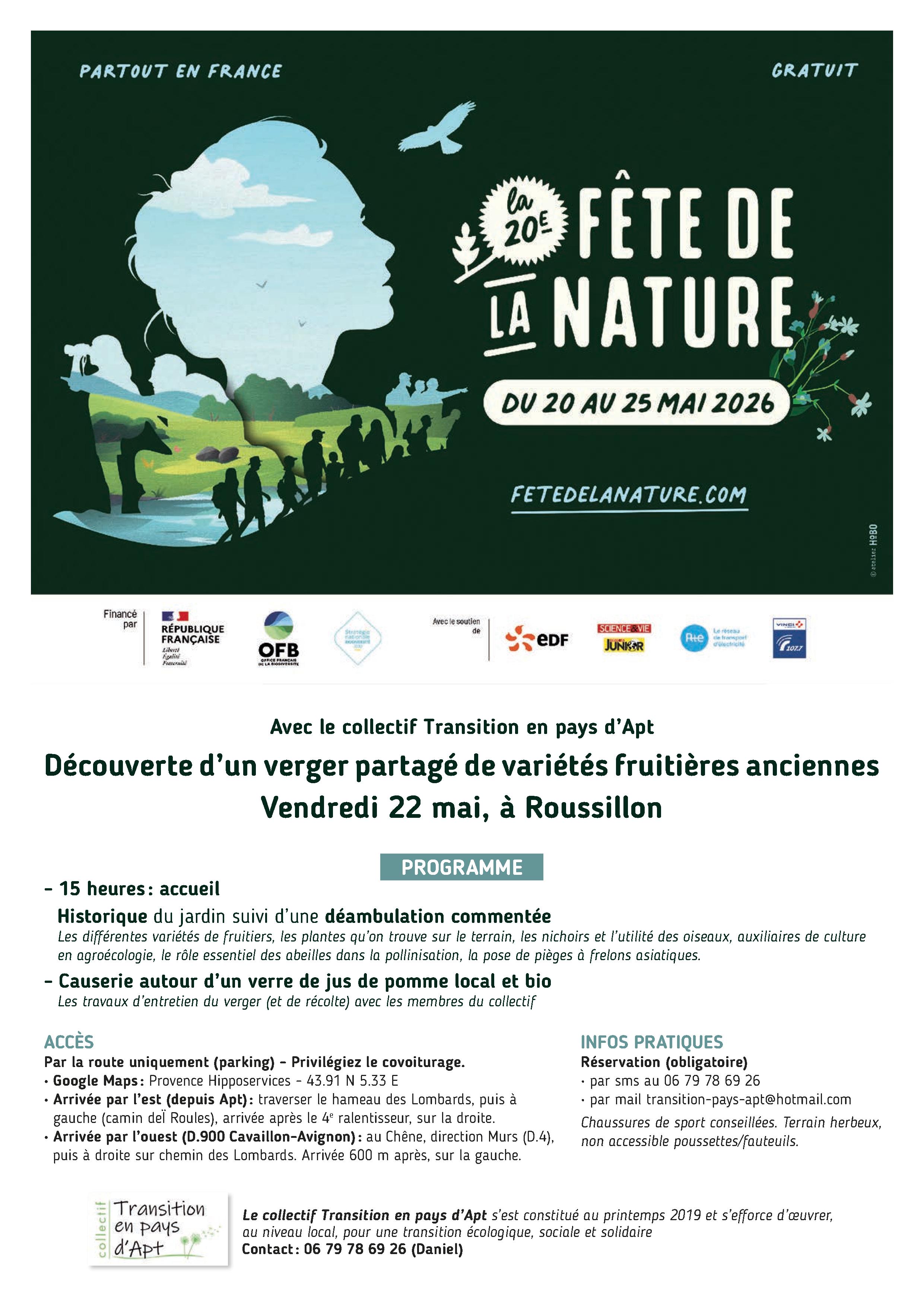 D�couverte d'un verger partag� de vari�t�s fruiti�res anciennes