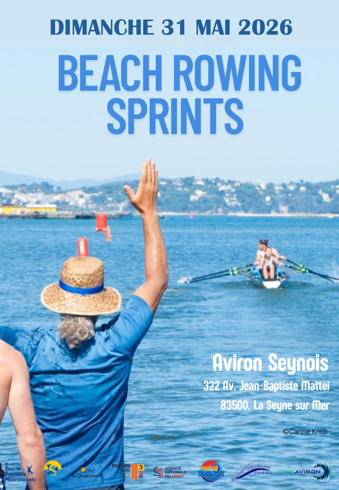R�gate Beach Rowing Sprints