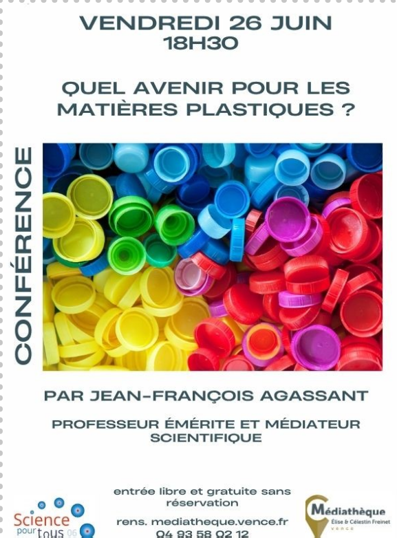 Conf�rence : Quels avenir pour les mati�res plastiques ?