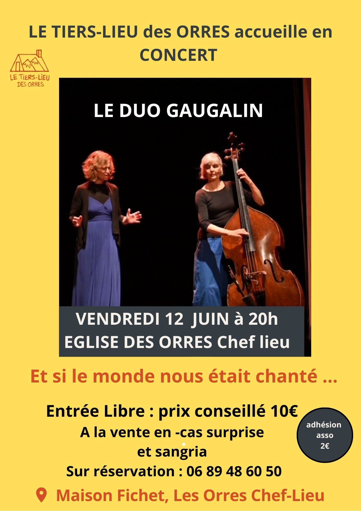 Concert : Le duo Gaugalin