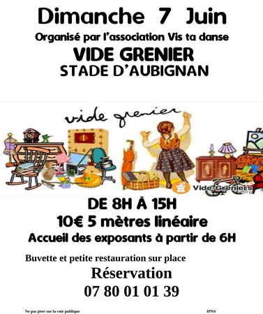 Vide grenier de Vis ta Danse