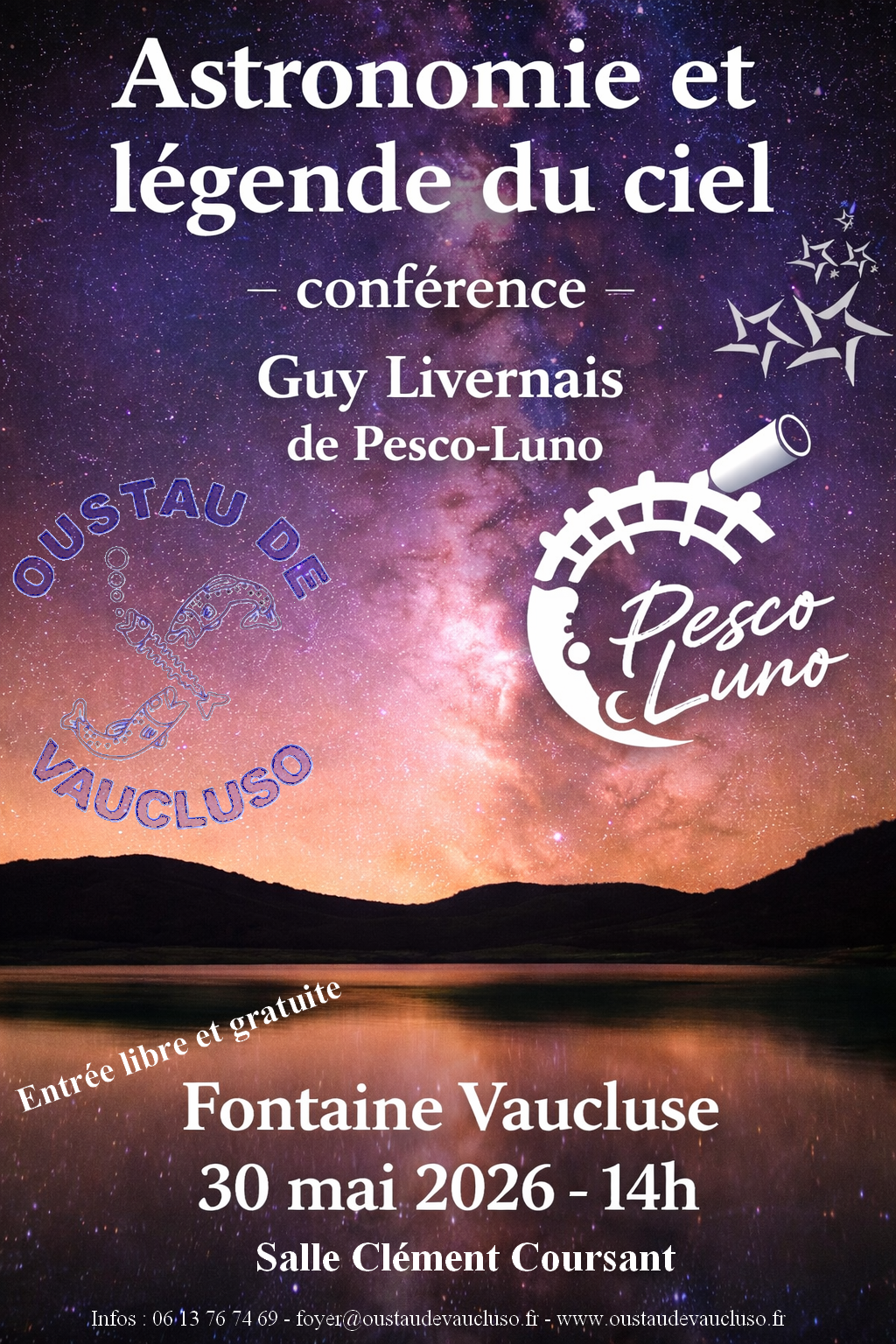 conf�rence Astronomie et l�gendes du ciel