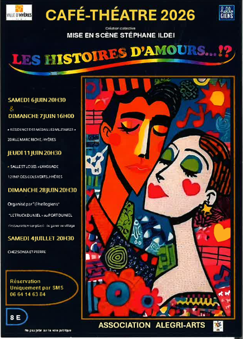 Caf� th�atre : les histoires d'amours...!?