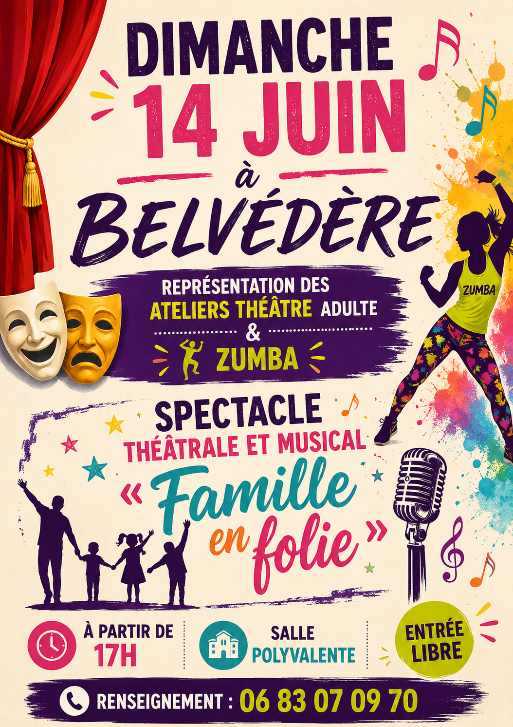 Spectacle th��tral et musical 