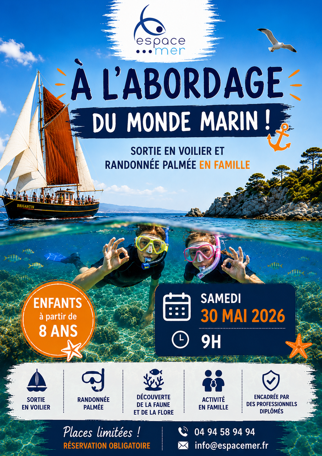 � l'abordage du monde marin !