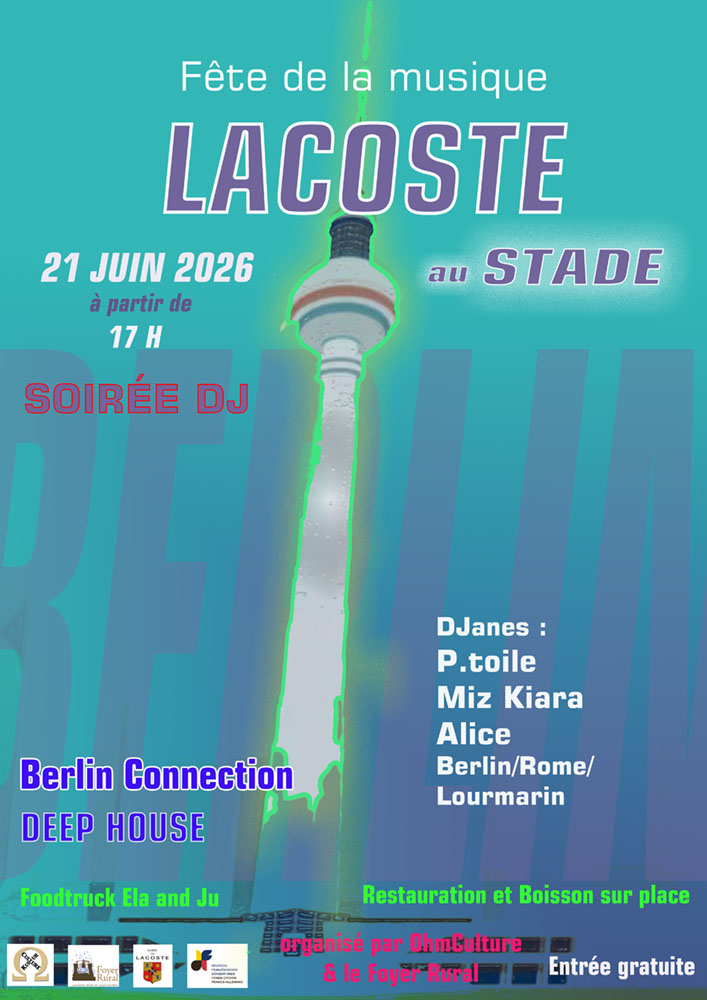 F�te de la musique Lacoste - Berlin connection
