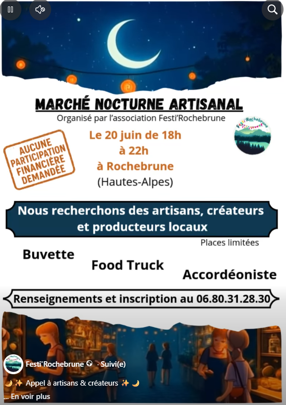March� nocturne artisanal