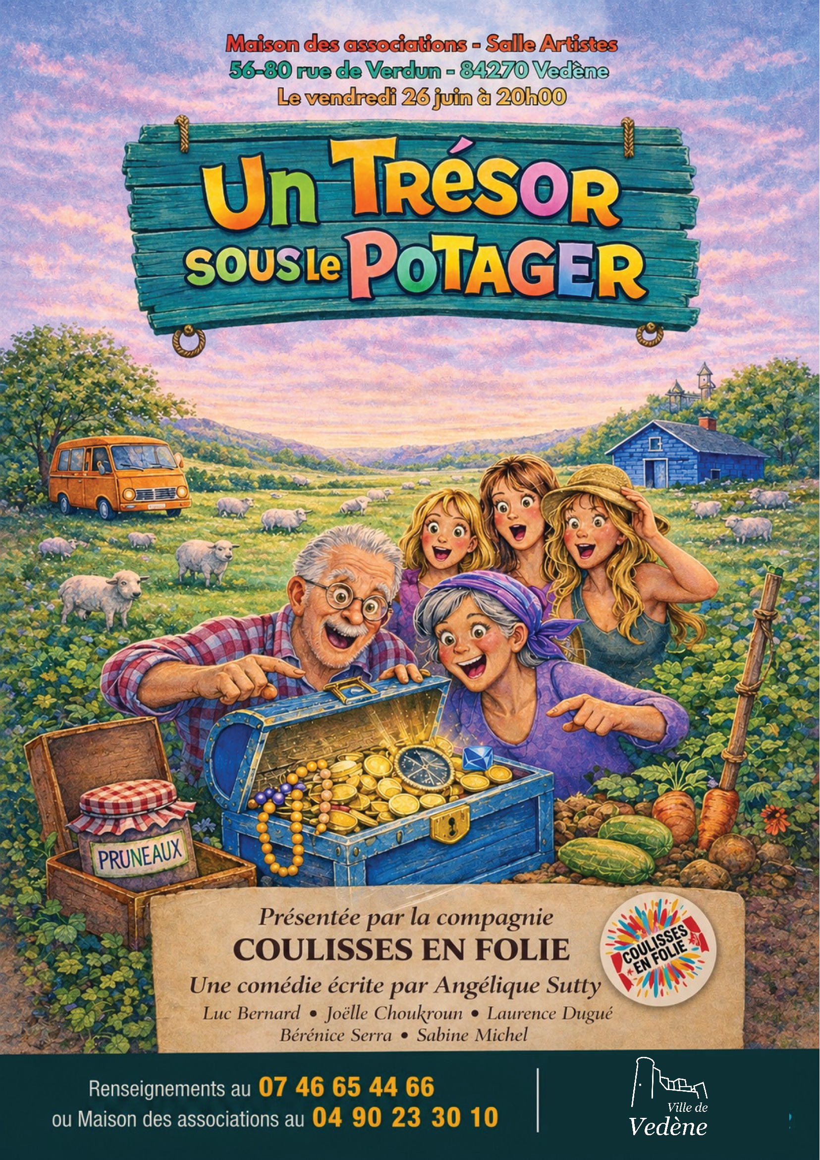 Th��tre : Un tr�sor sous le potager