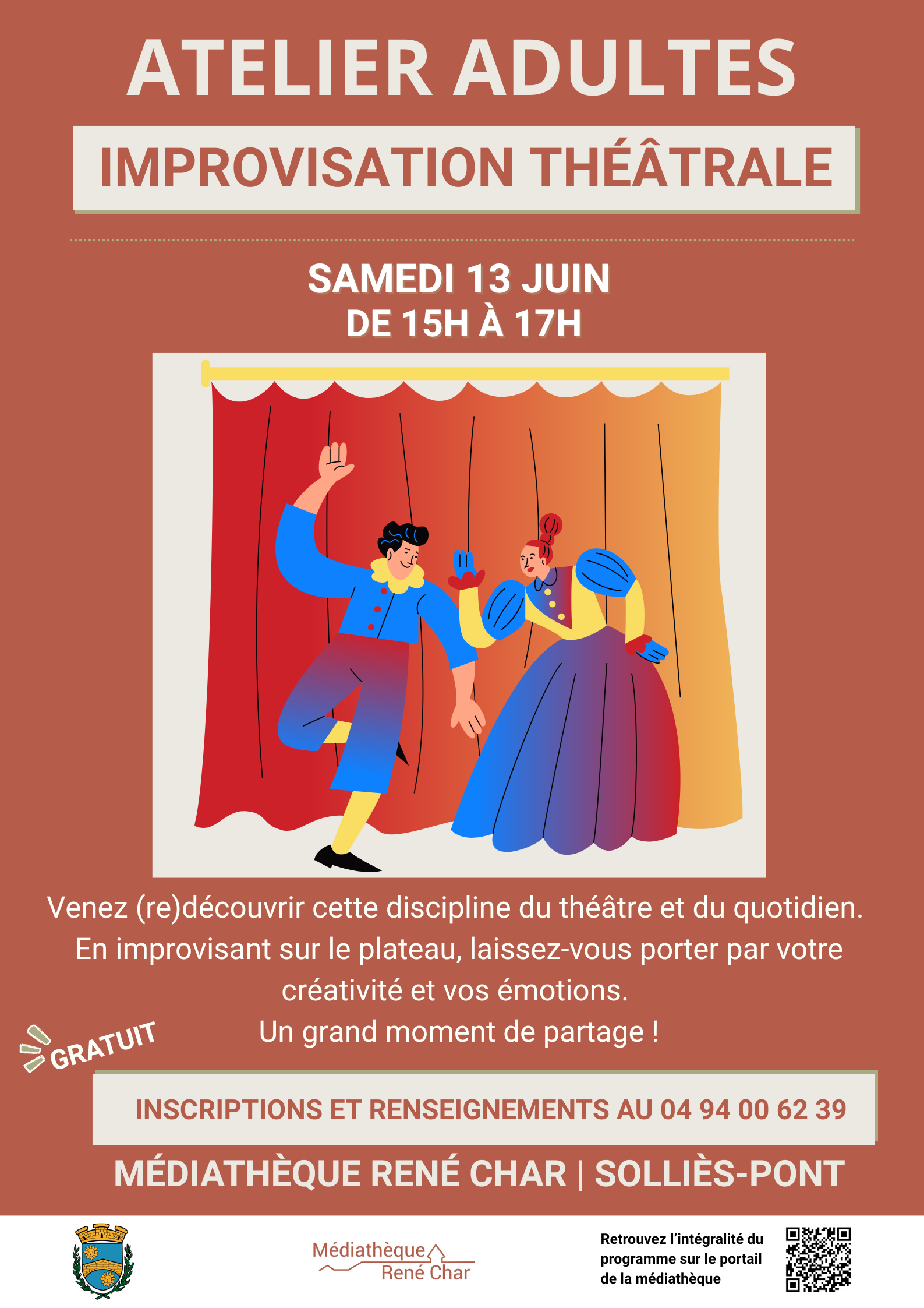 Atelier d�initiation � l�improvisation th��trale