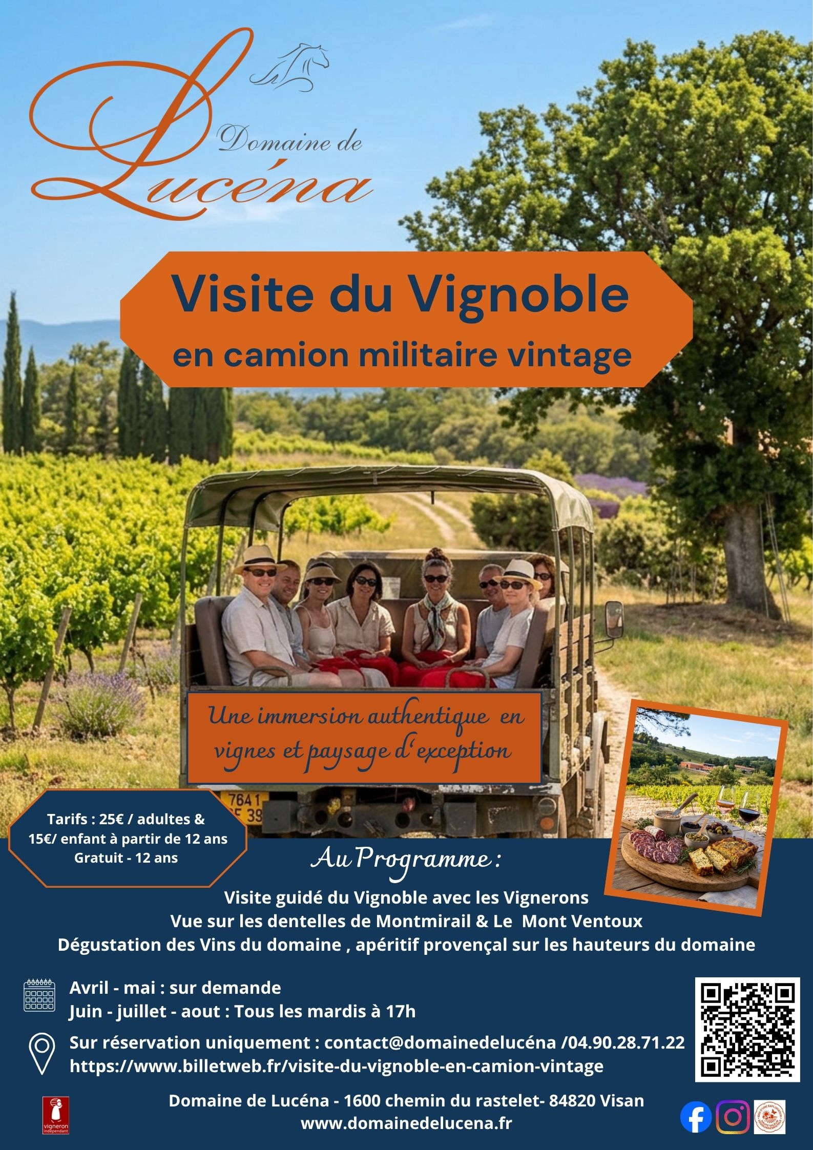 �vasion en Camion Vintage au C�ur des Vignes