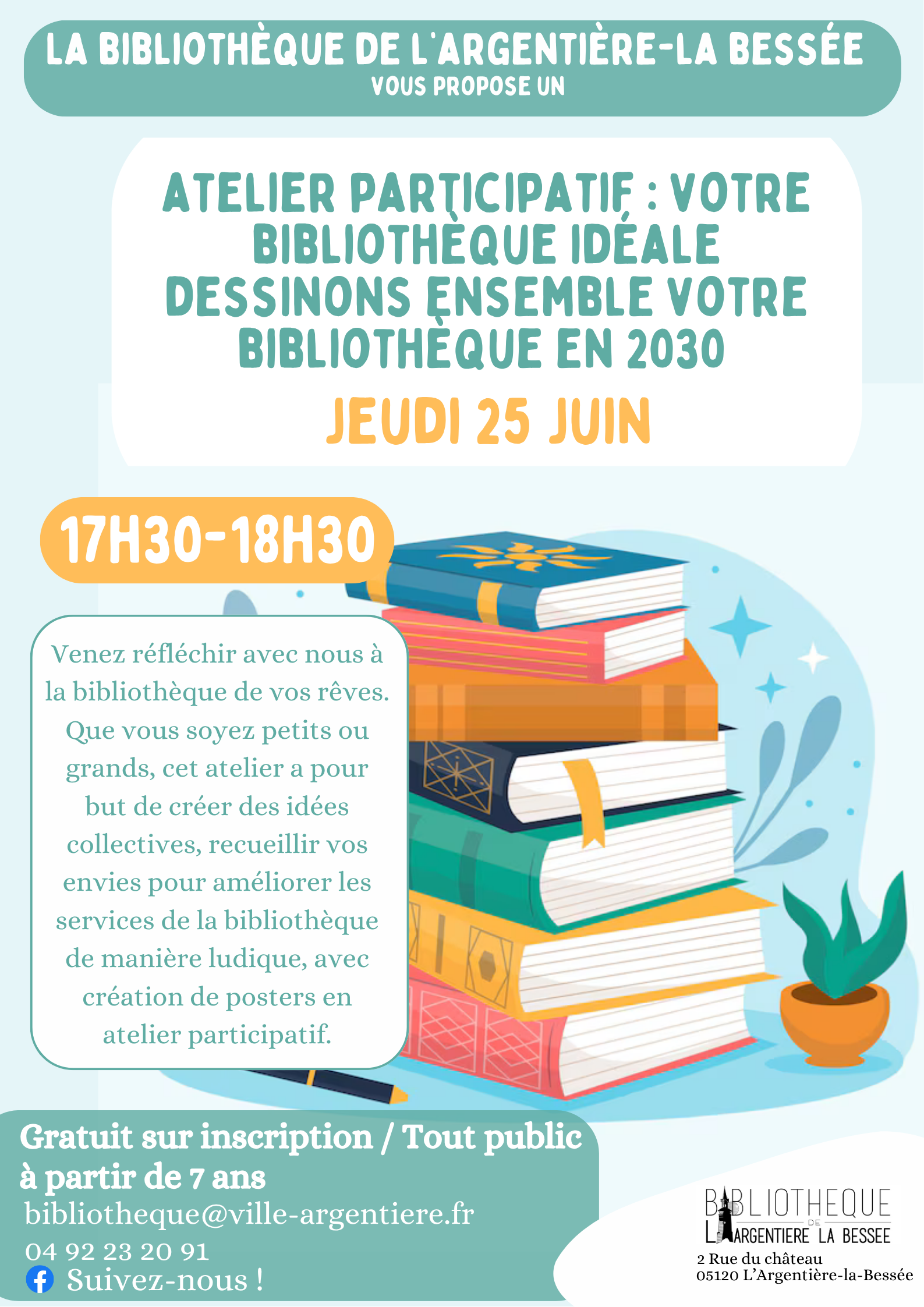 Atelier participatif : votre biblioth�que id�ale dessinons ensemble votre biblioth�que id�ale en 2030