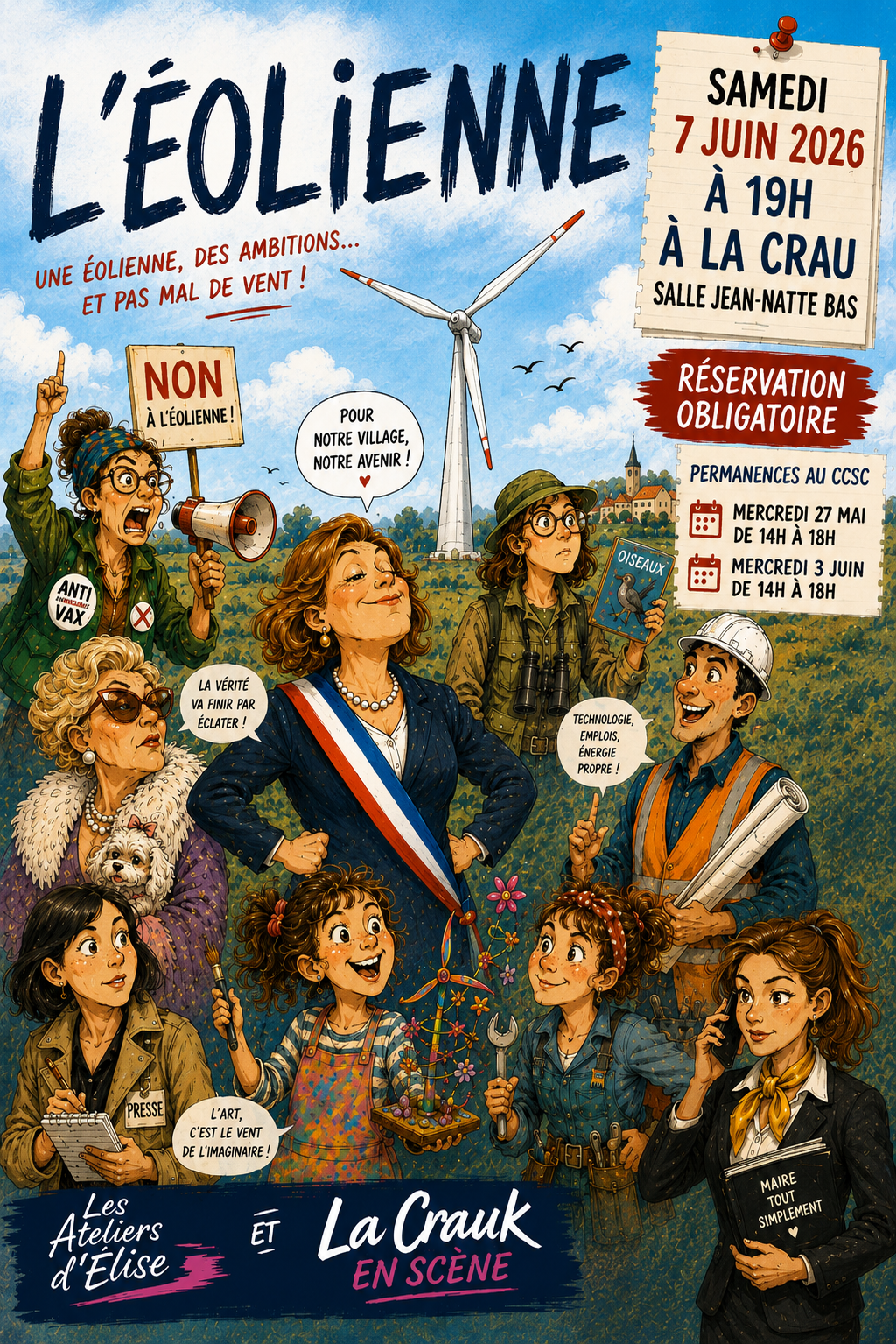 Pi�ce de de th��tre : L'�olienne