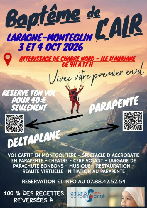 Week-end caritatif - bapt�mes de vol libre