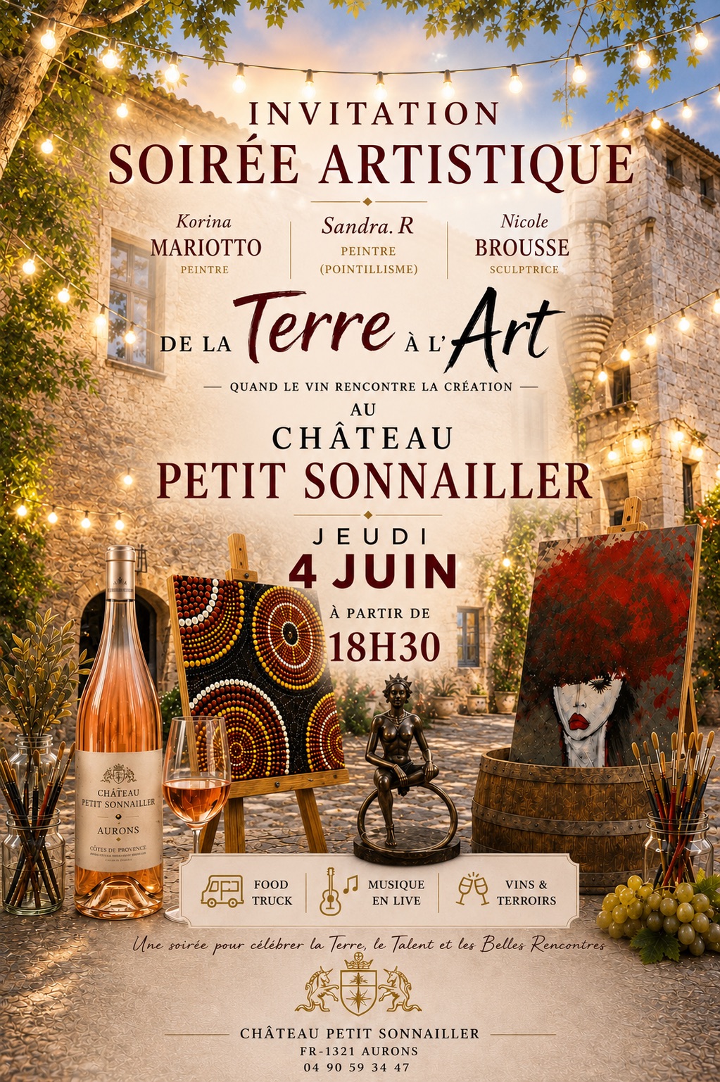 Soir�e artistique au Petit Sonnailler