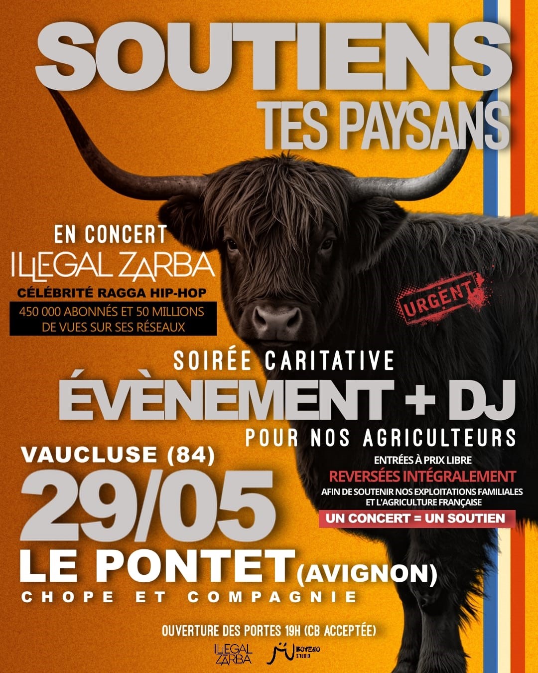 Concert �Soutiens tes paysans�