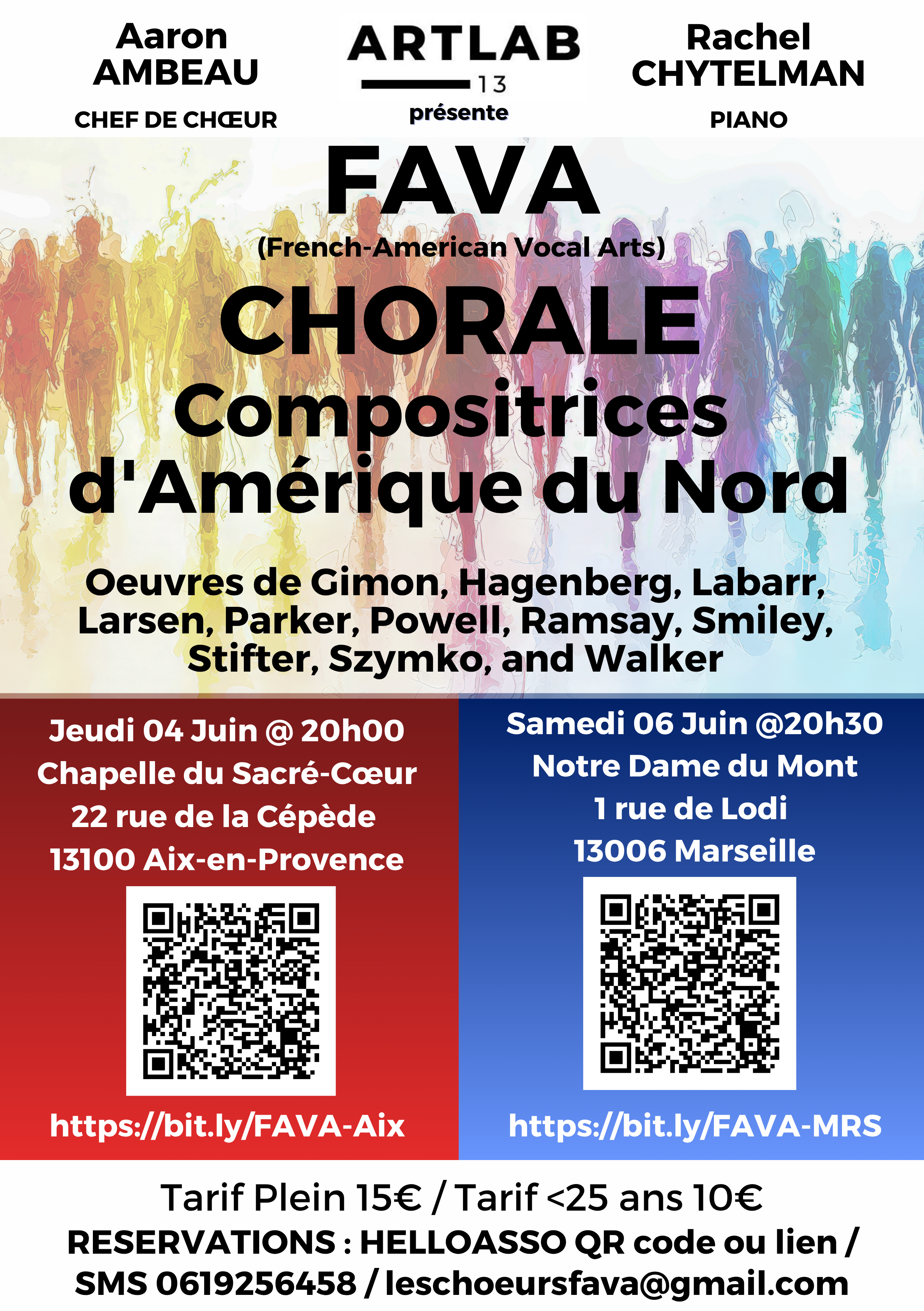 La Chorale FAVA : Concerts de Printemps 2026