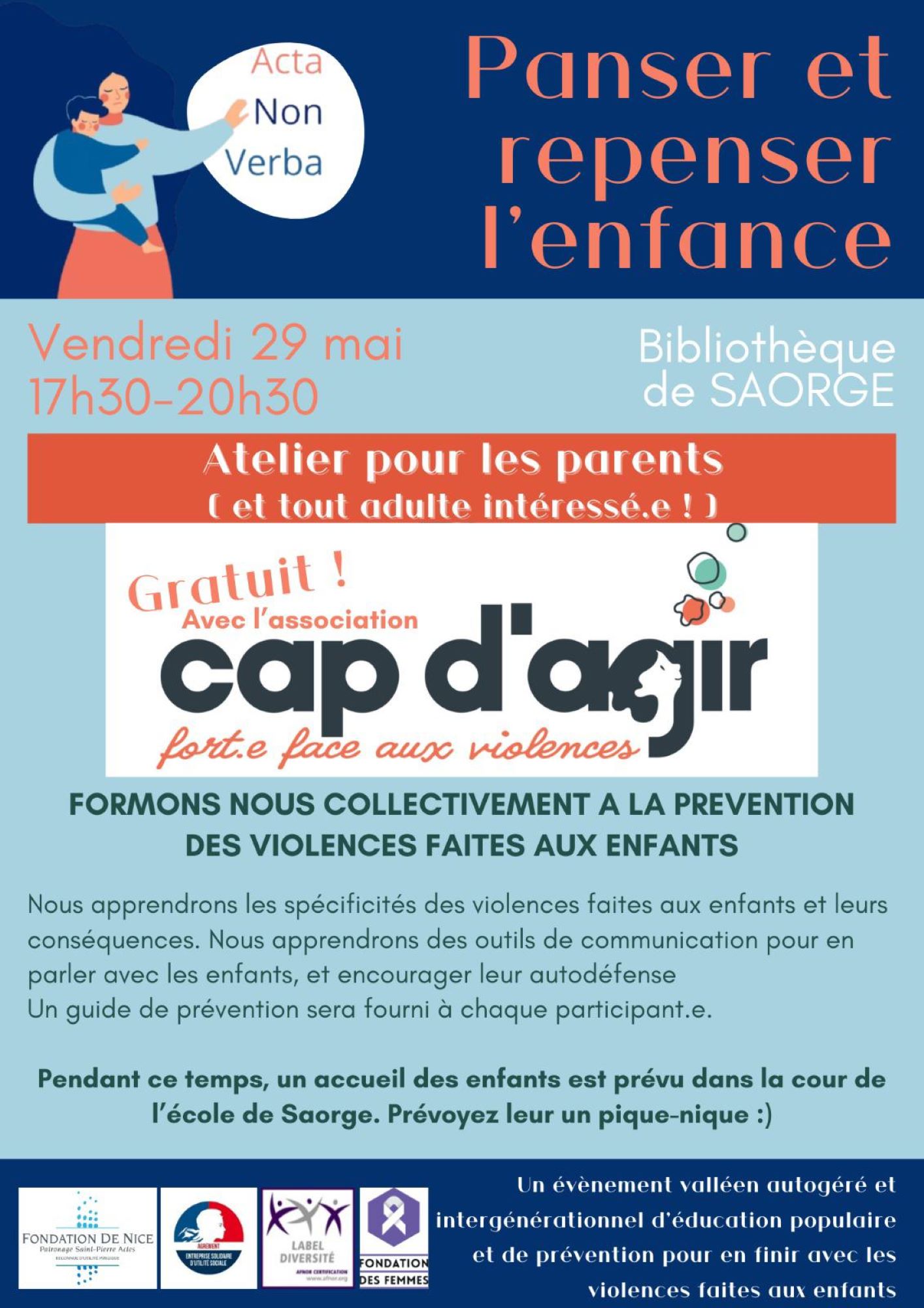 Atelier Cap d'agir : dans le cadre du festival 