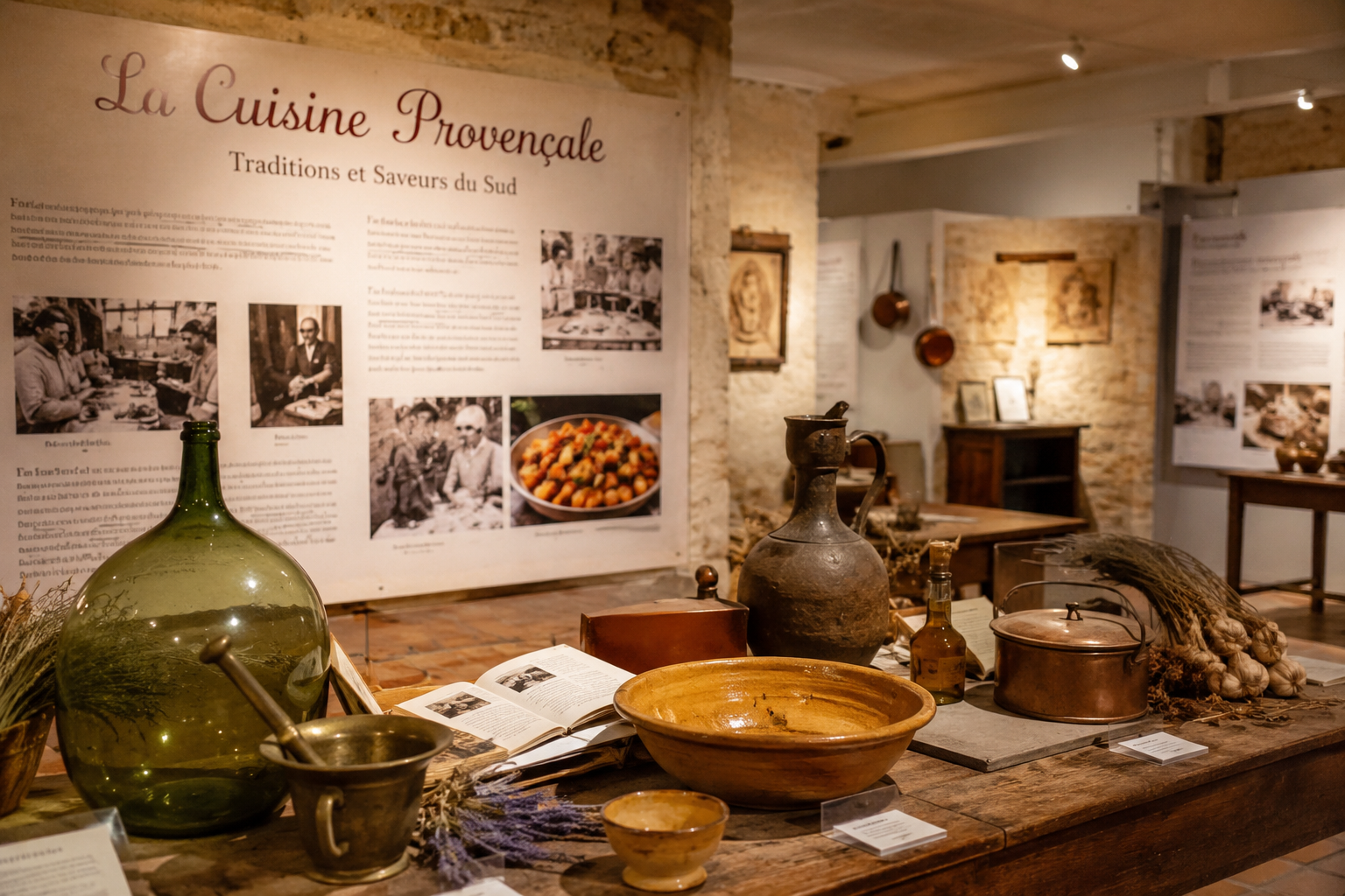 Exposition � La cuisine proven�ale �