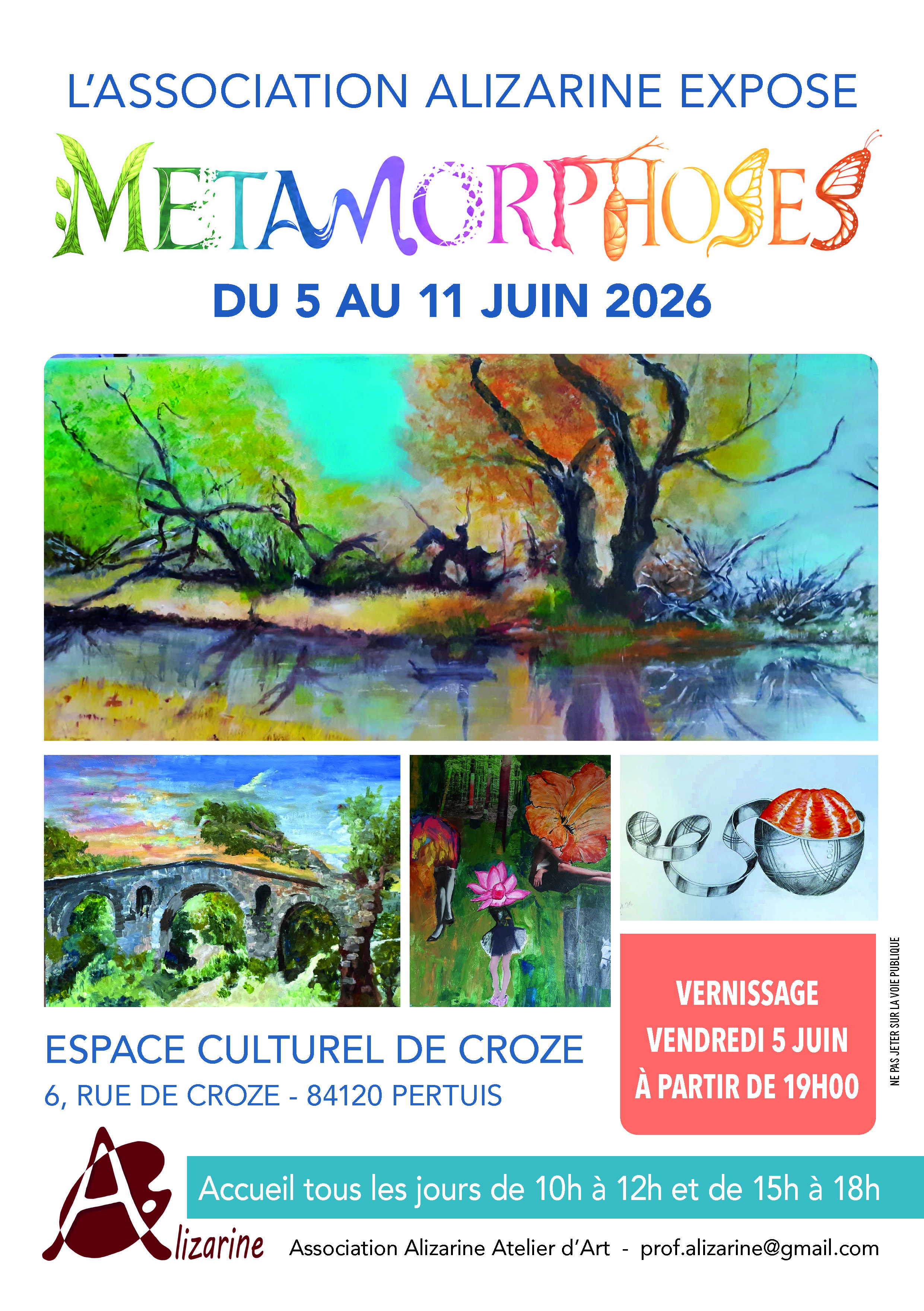 L'association Alizarine expose 