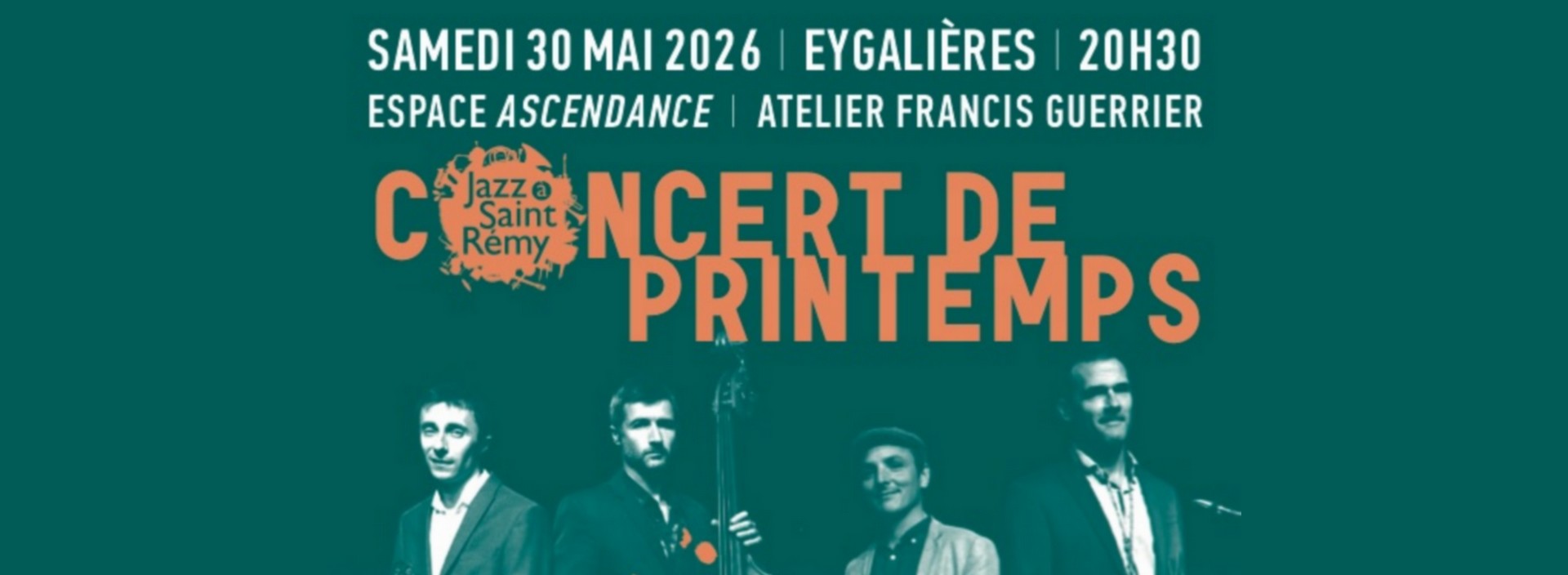 Jazz � Saint-R�my - Concert de printemps � Eygali�res