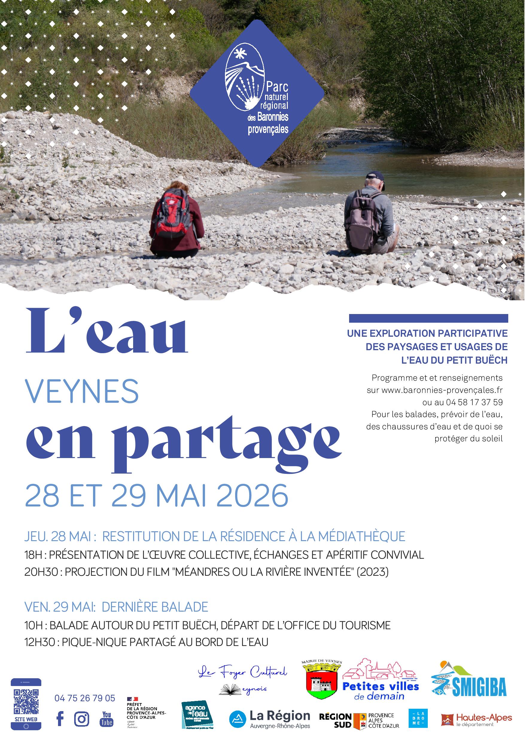 L�eau en partage � Veynes : restitution d�une enqu�te participative