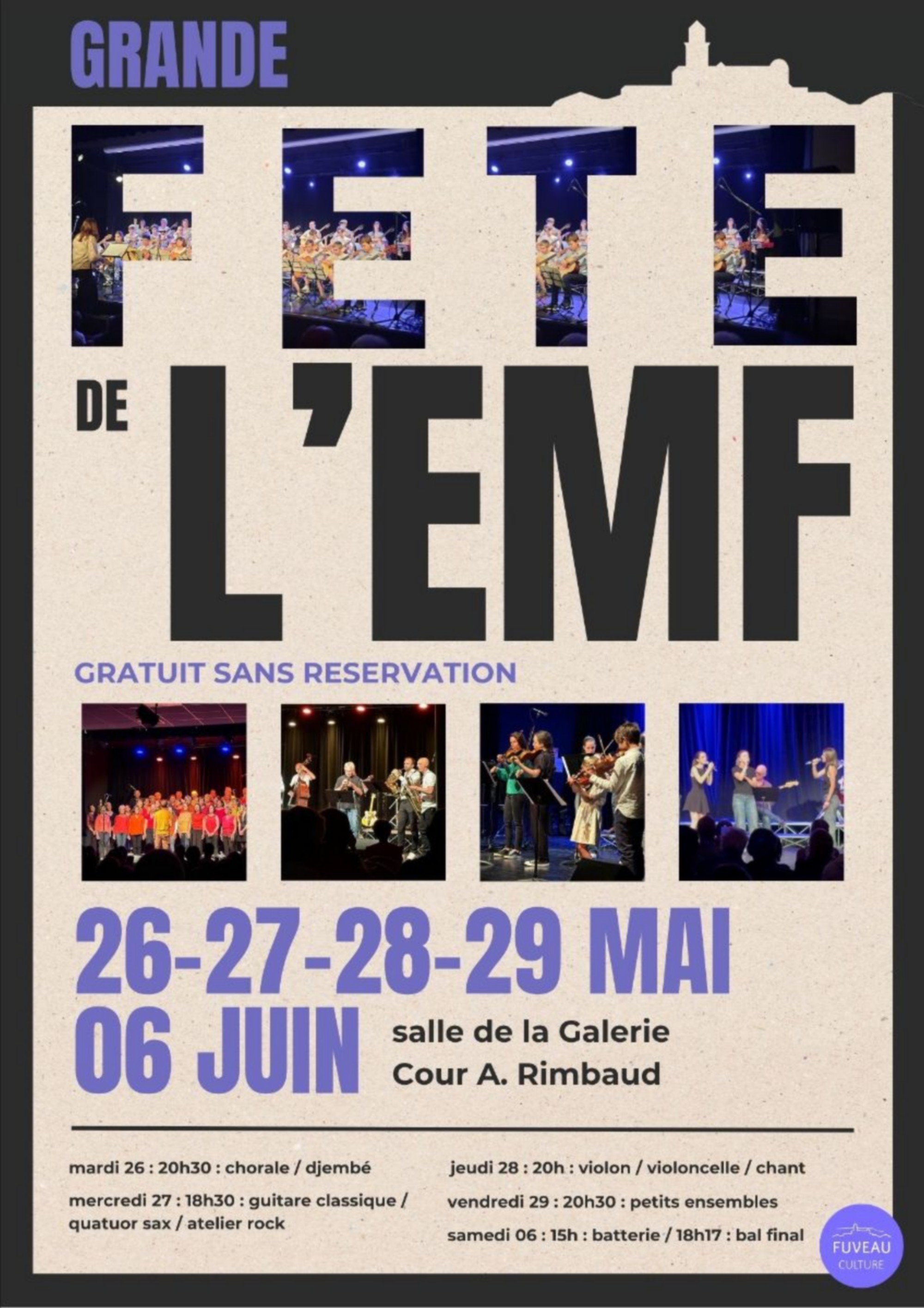 Grande f�te de l'�cole de Musique de Fuveau
