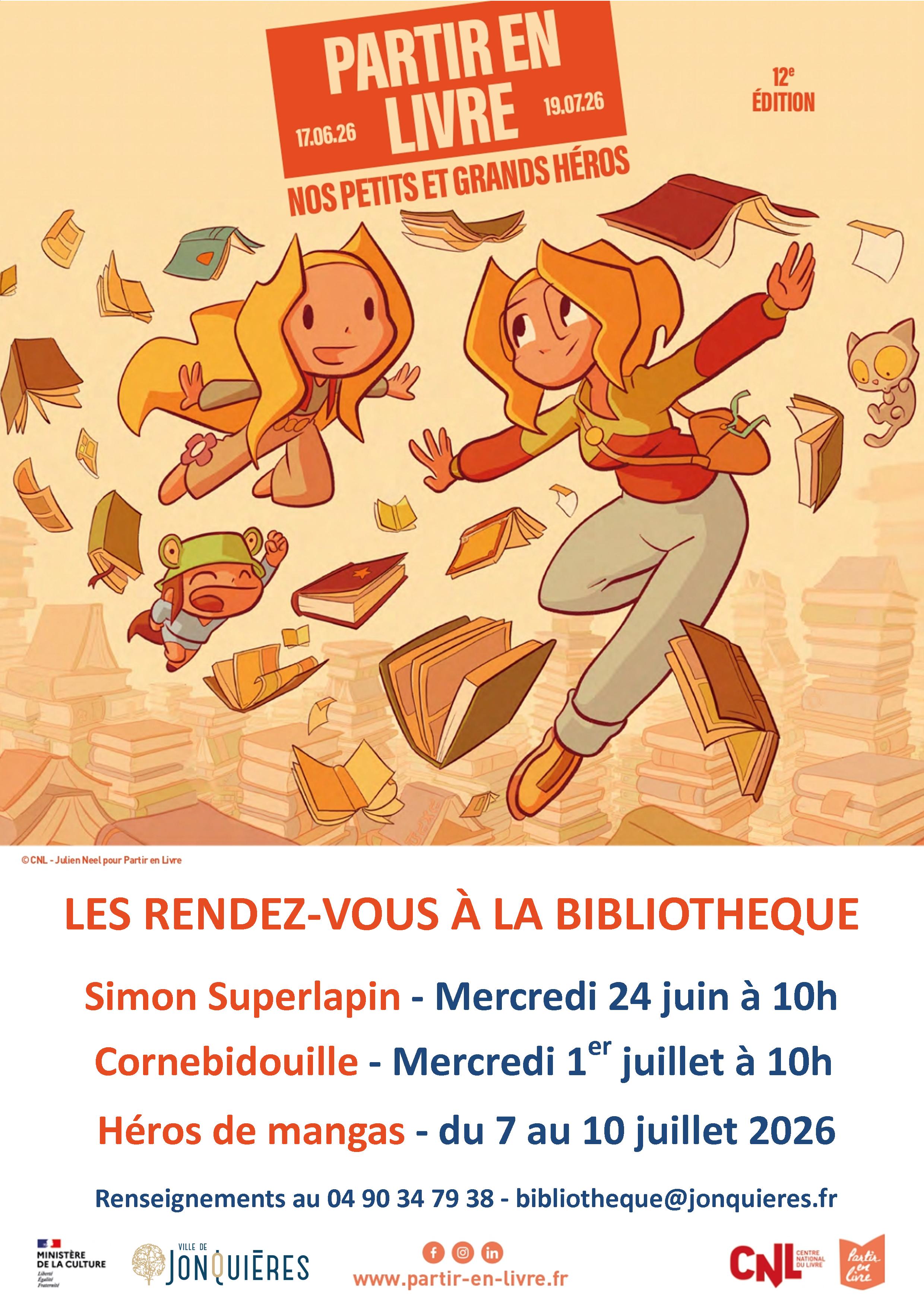 Partir en livre