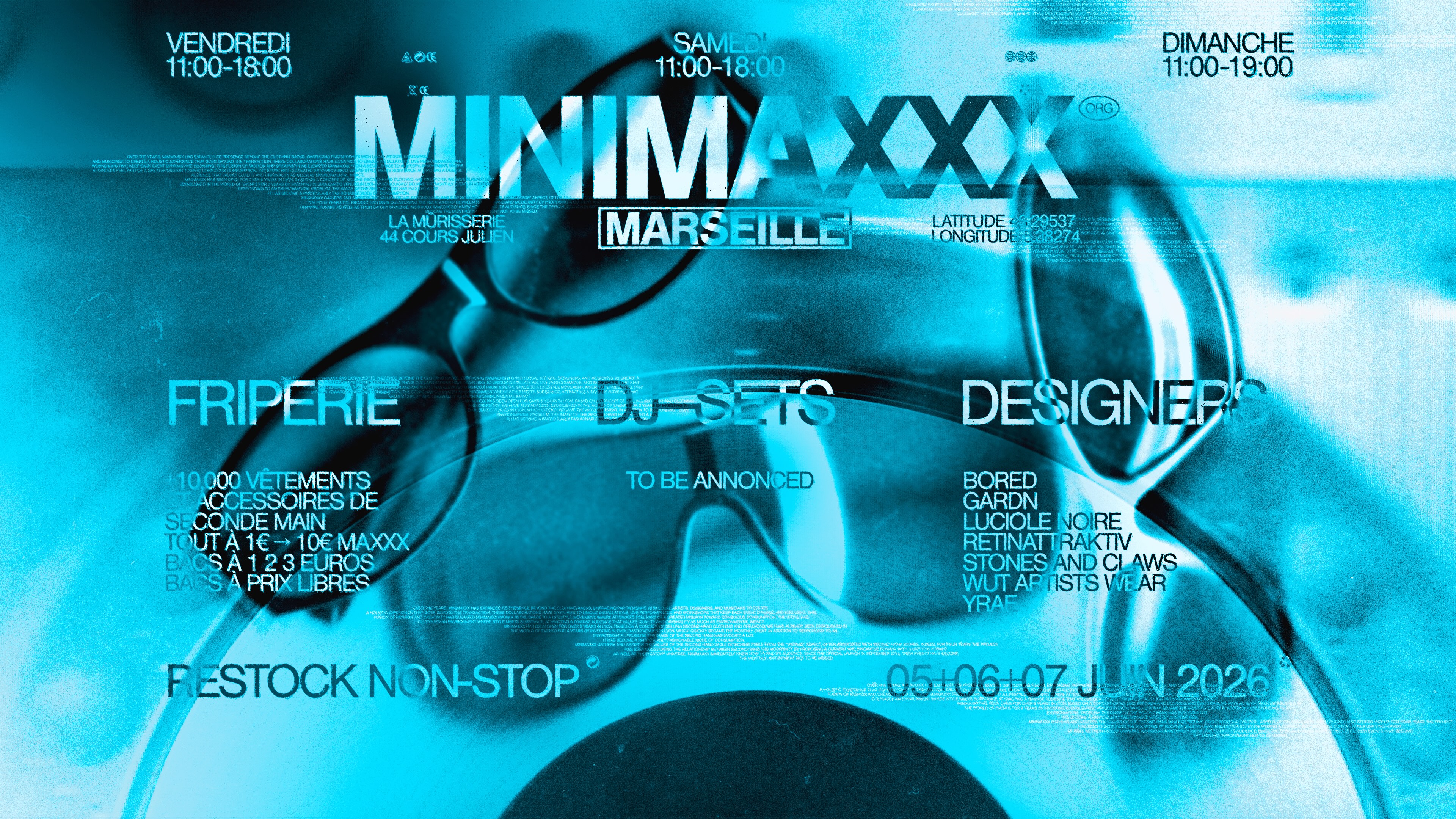 Minimaxxx � Friperie + dj sets + Designers