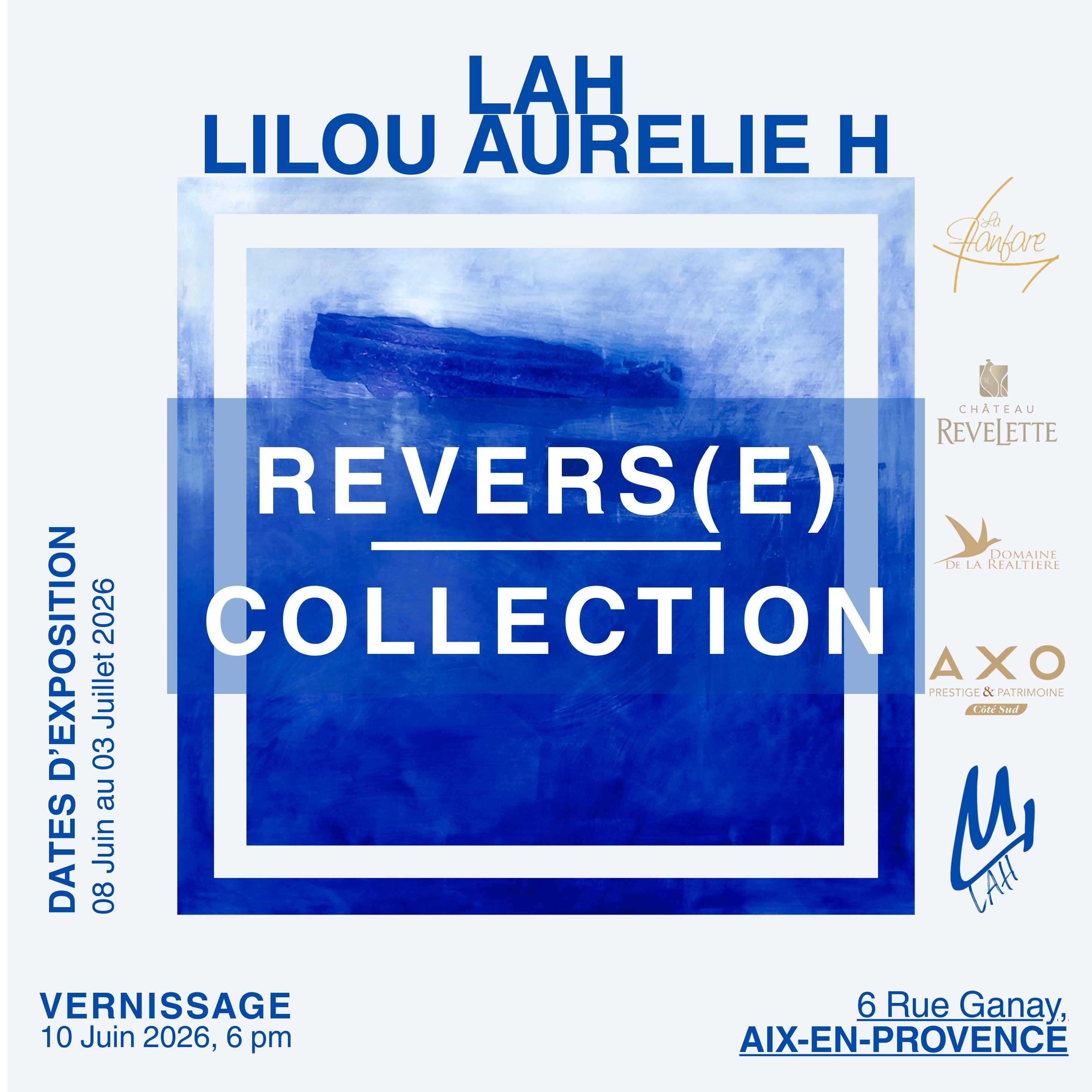 LAH � vernissage et exposition REVERS(E) Collection