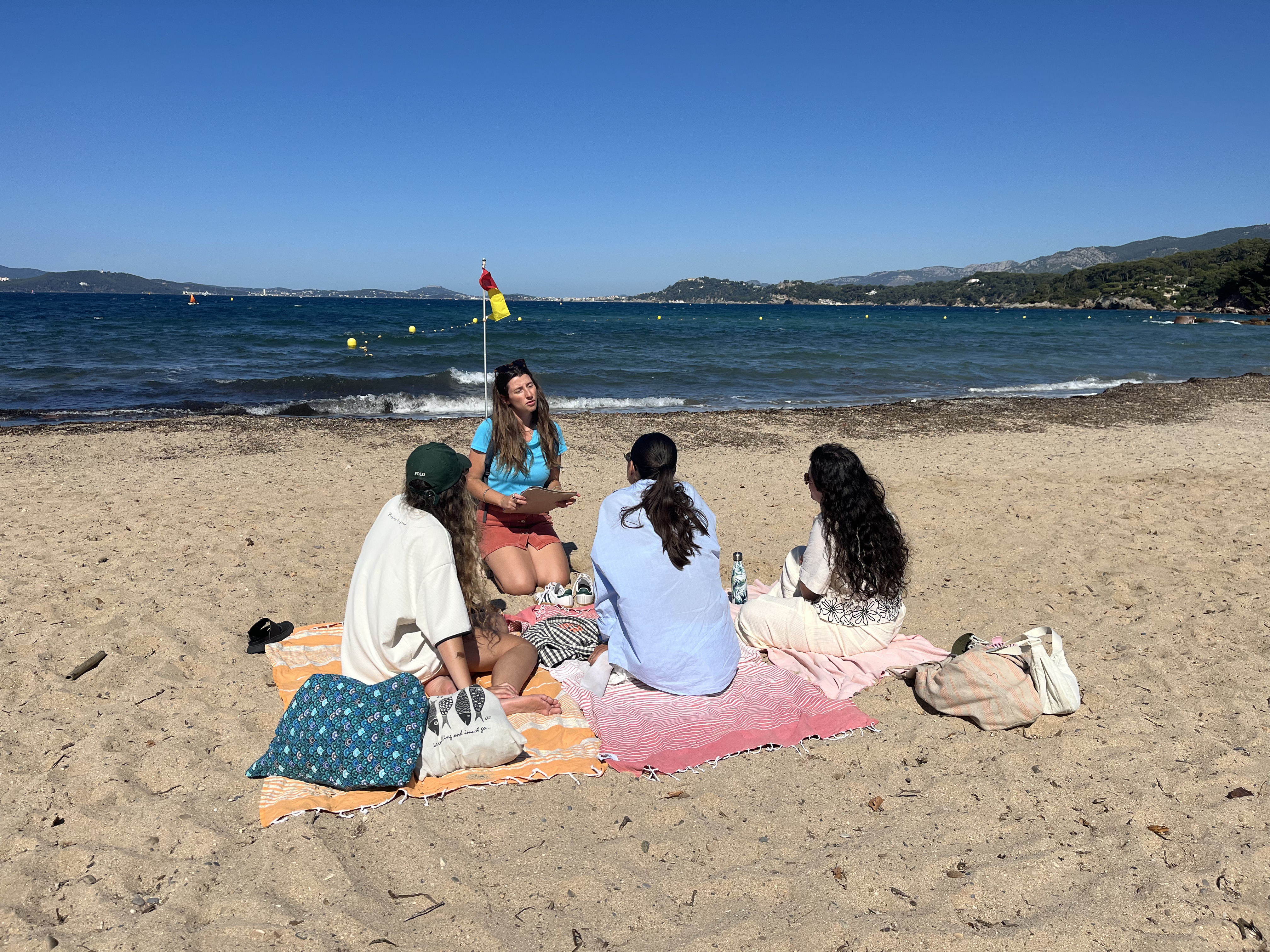 Les animations �coguides : La tourn�e du Pradet