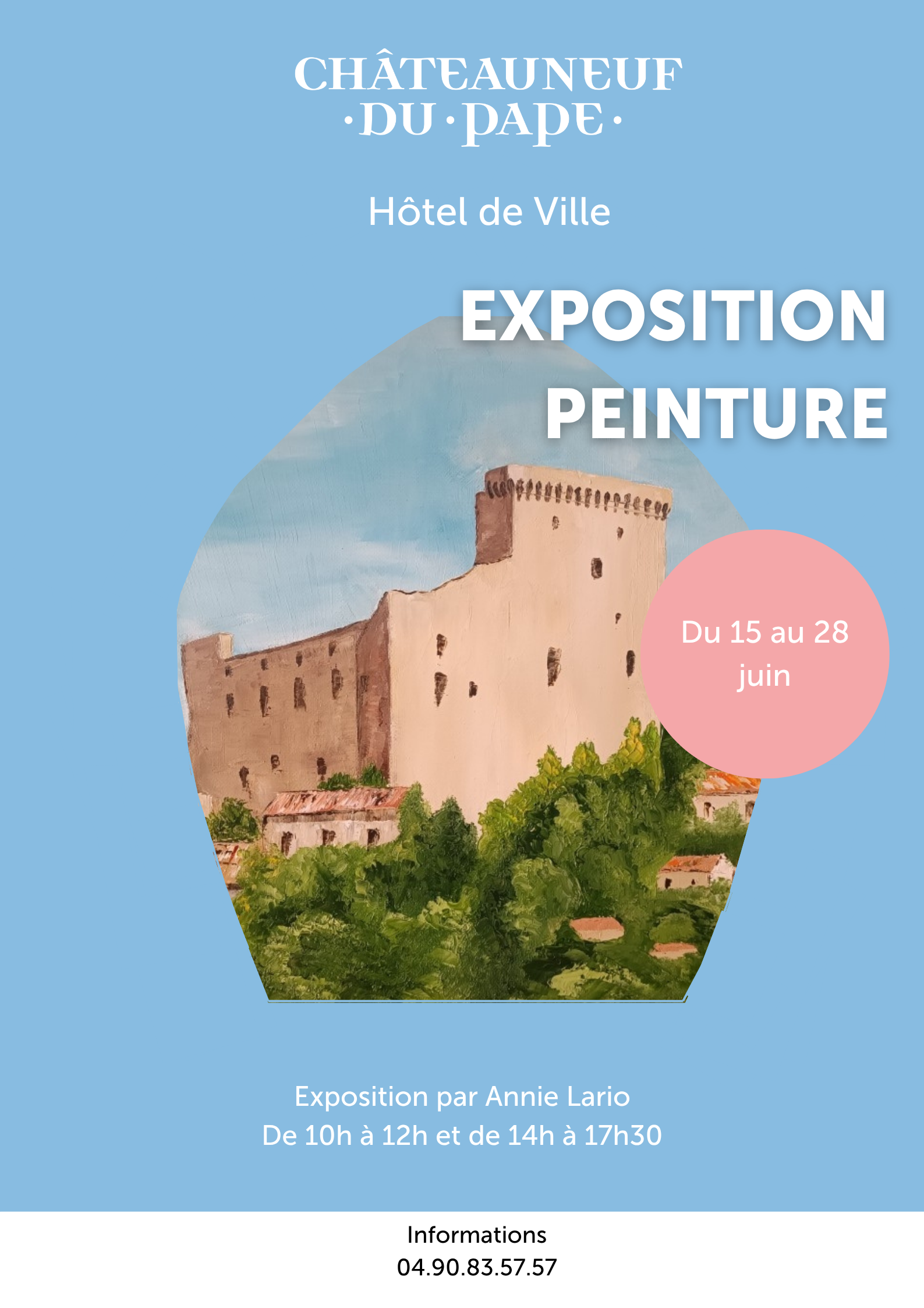 Exposition des peintures d'Annie Lario