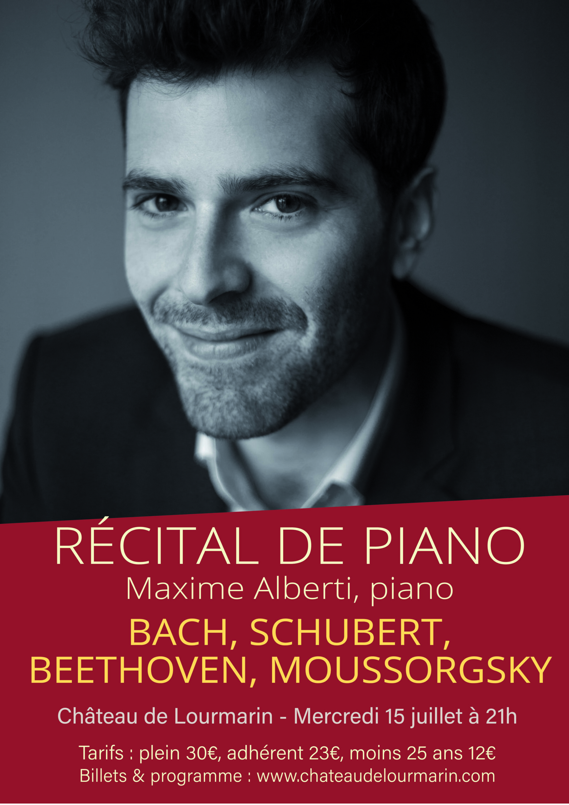 R�cital de piano de Maxime Alberti