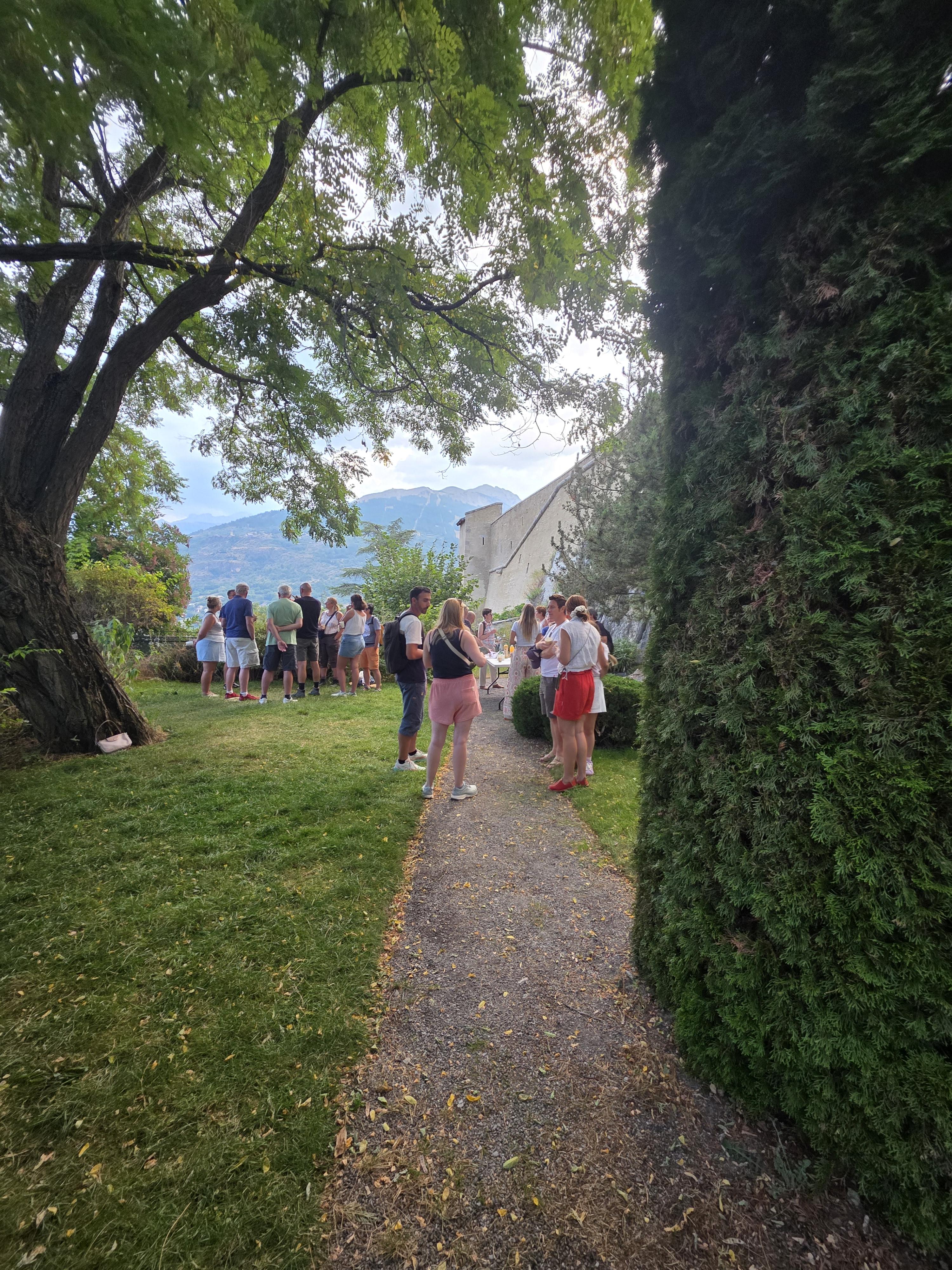 Visite � croquer: Ap�ro au jardin du gouverneur!