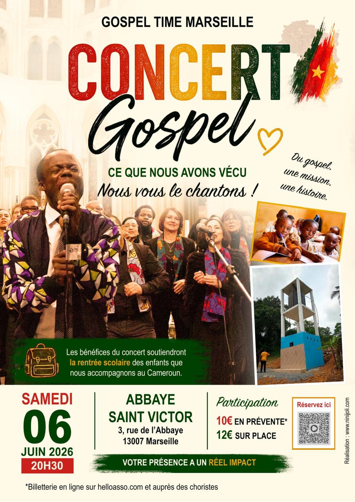 Concert Gospel Saint Victor