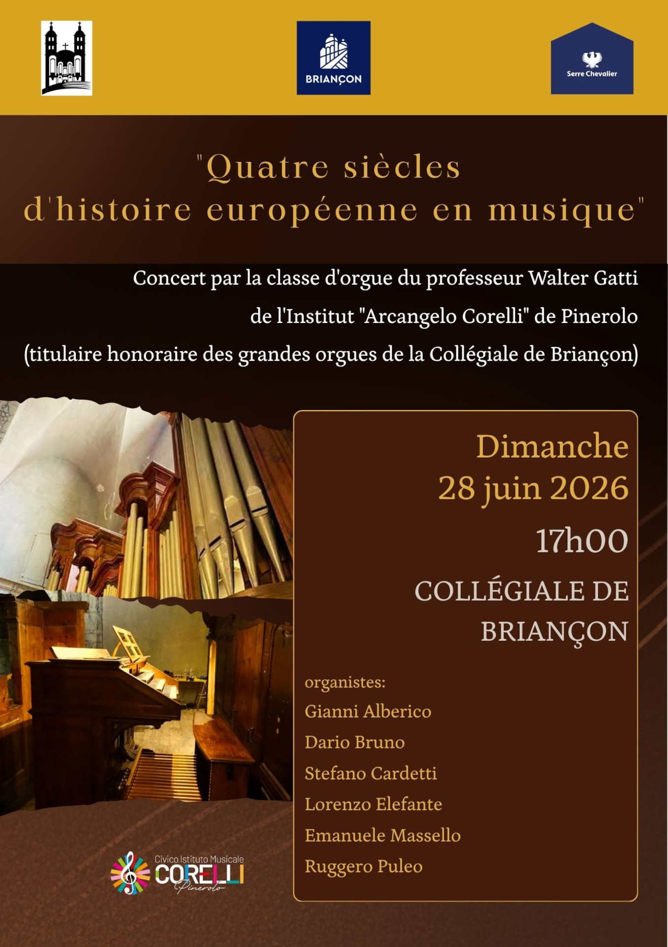 Concert de l'orgue de la Coll�giale 