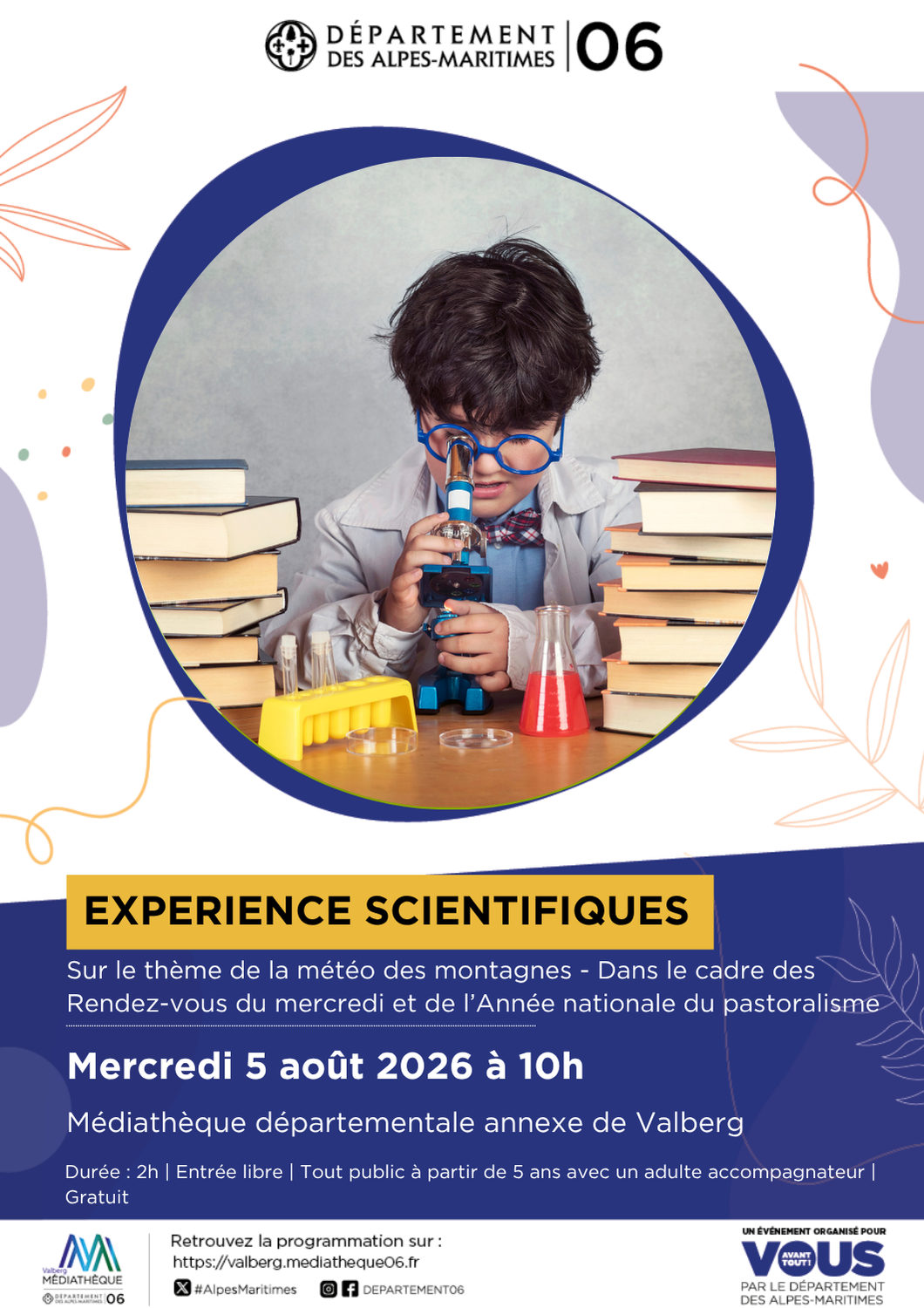 Les rendez-vous du mercredi 