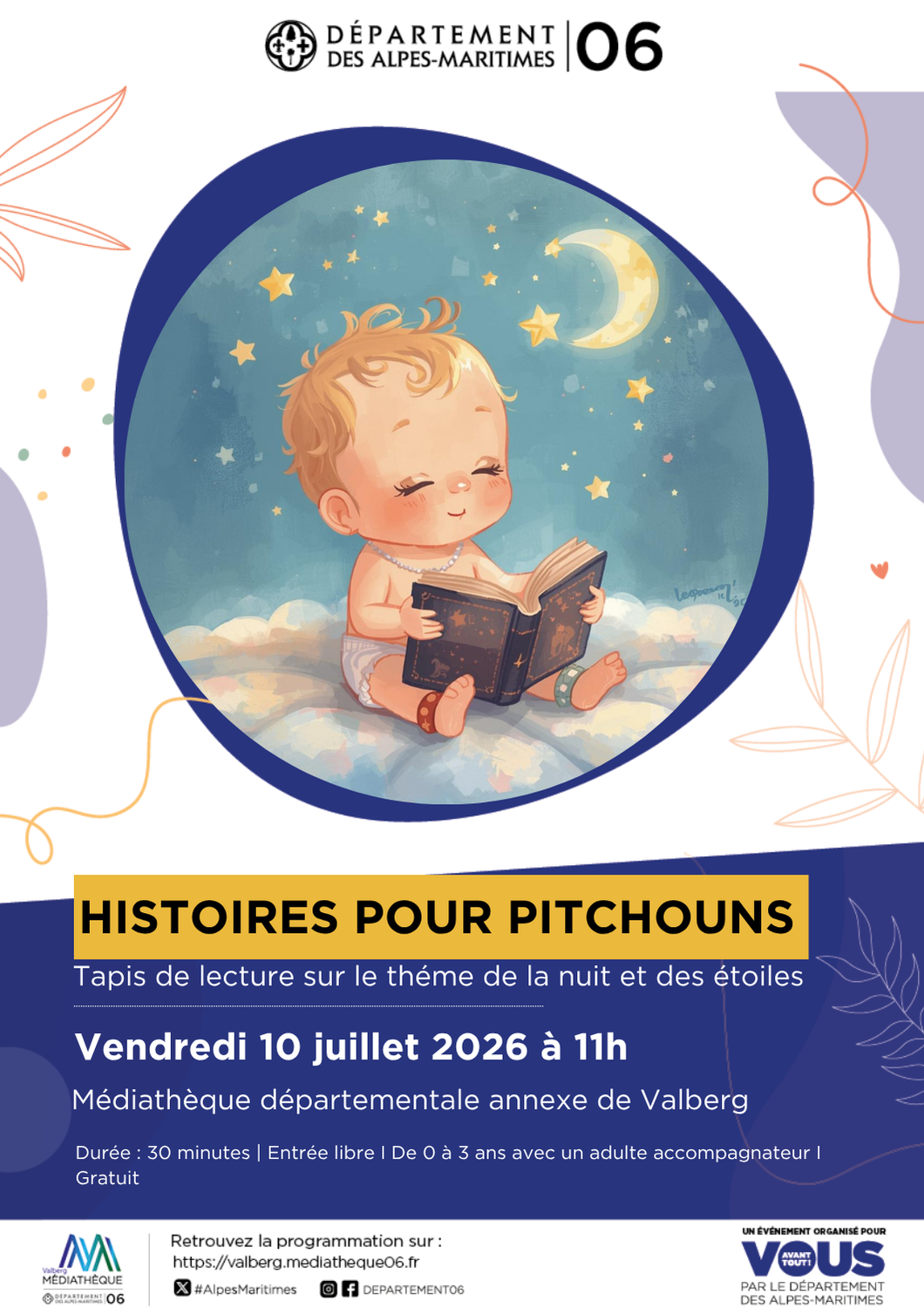 B�b�s lecteurs dans les �toiles
