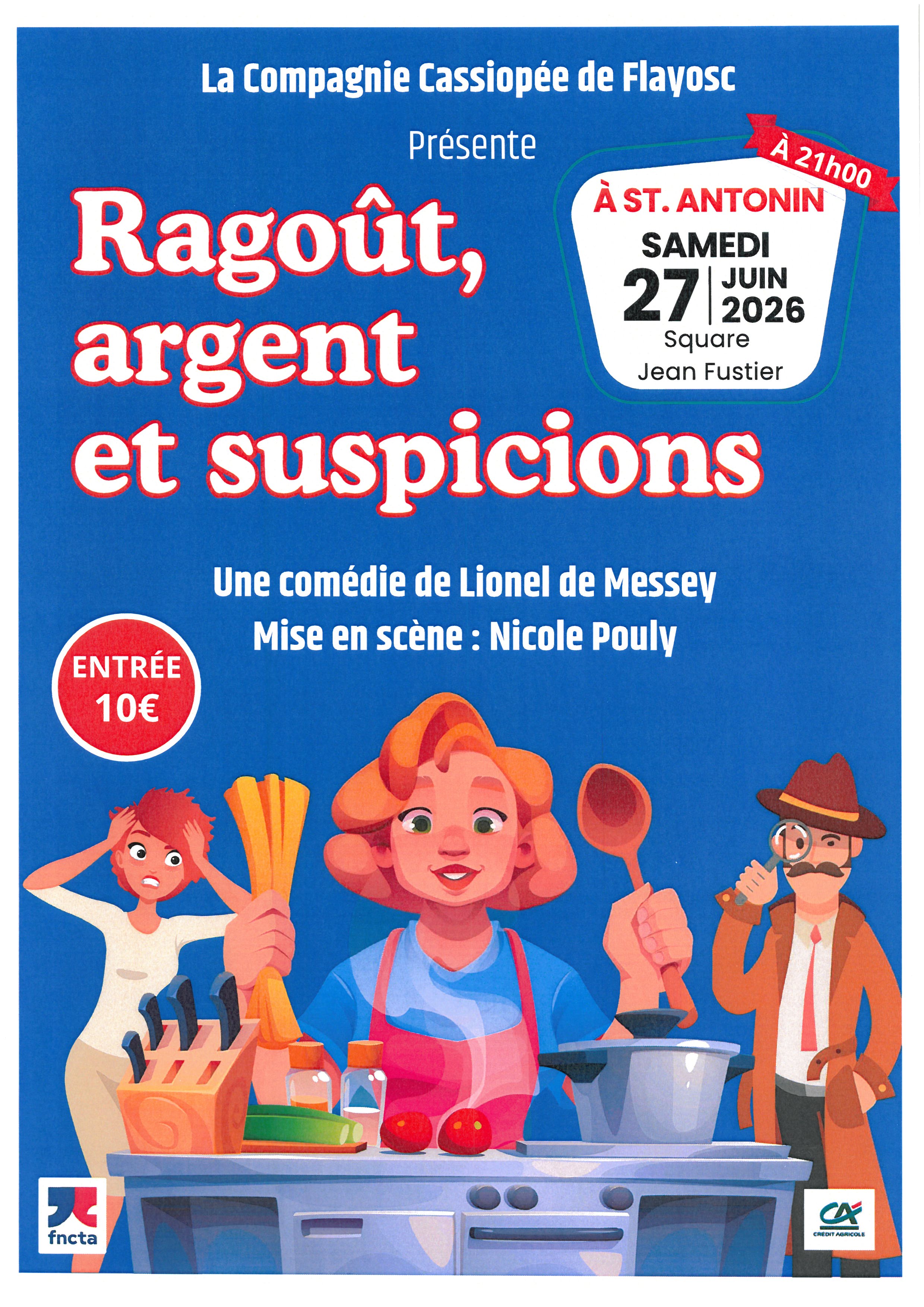 Th��tre- Rago�t, Argent et Suspicions