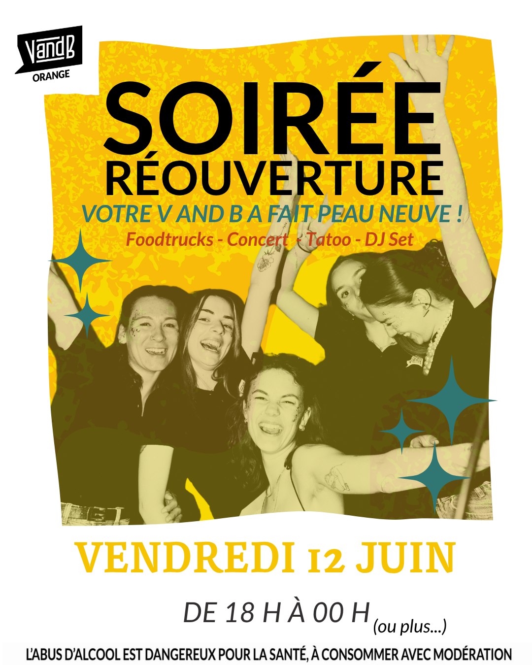 Soir�e de r�ouverture du V and B