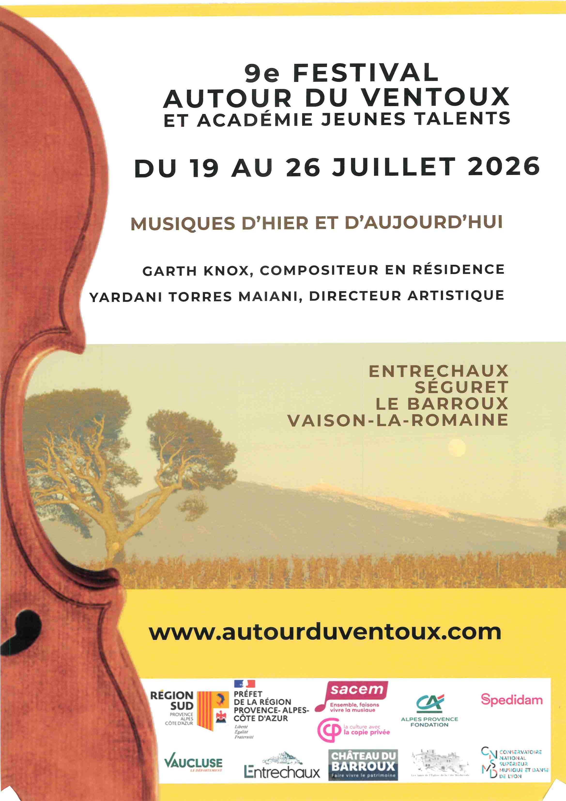 Festival Autour du Ventoux  � Migrations � : carte blanche � Yardani Torres Maiani - Musique dans la Nef