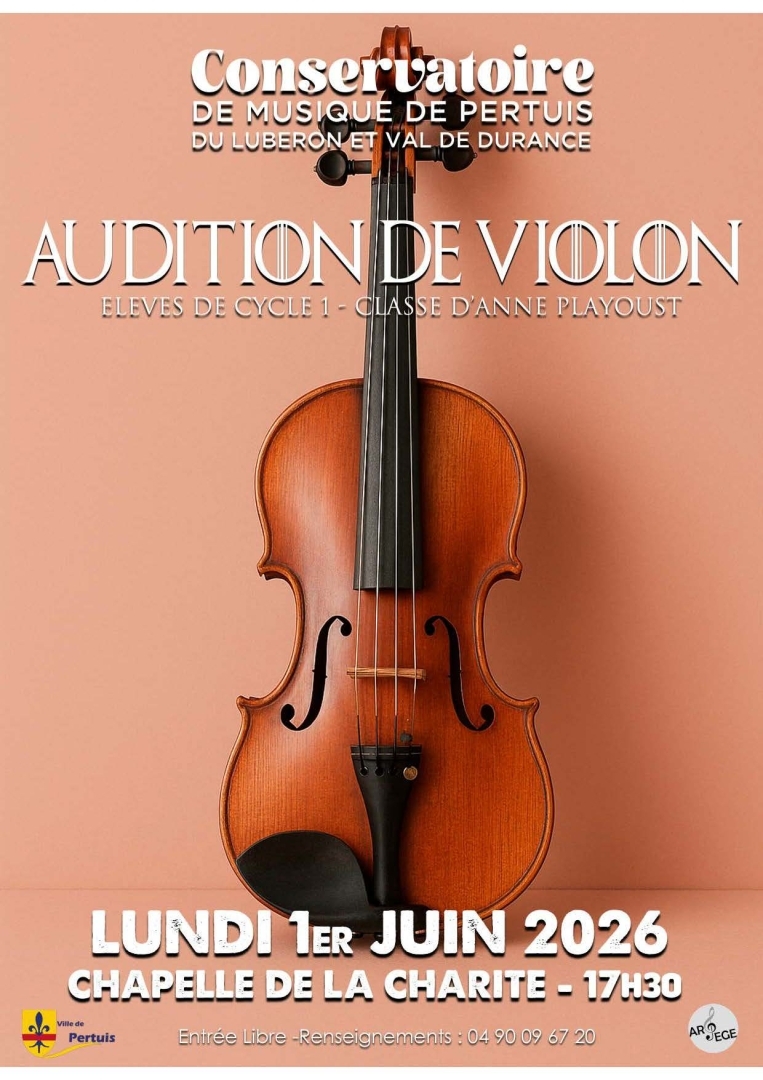 Audition de violon